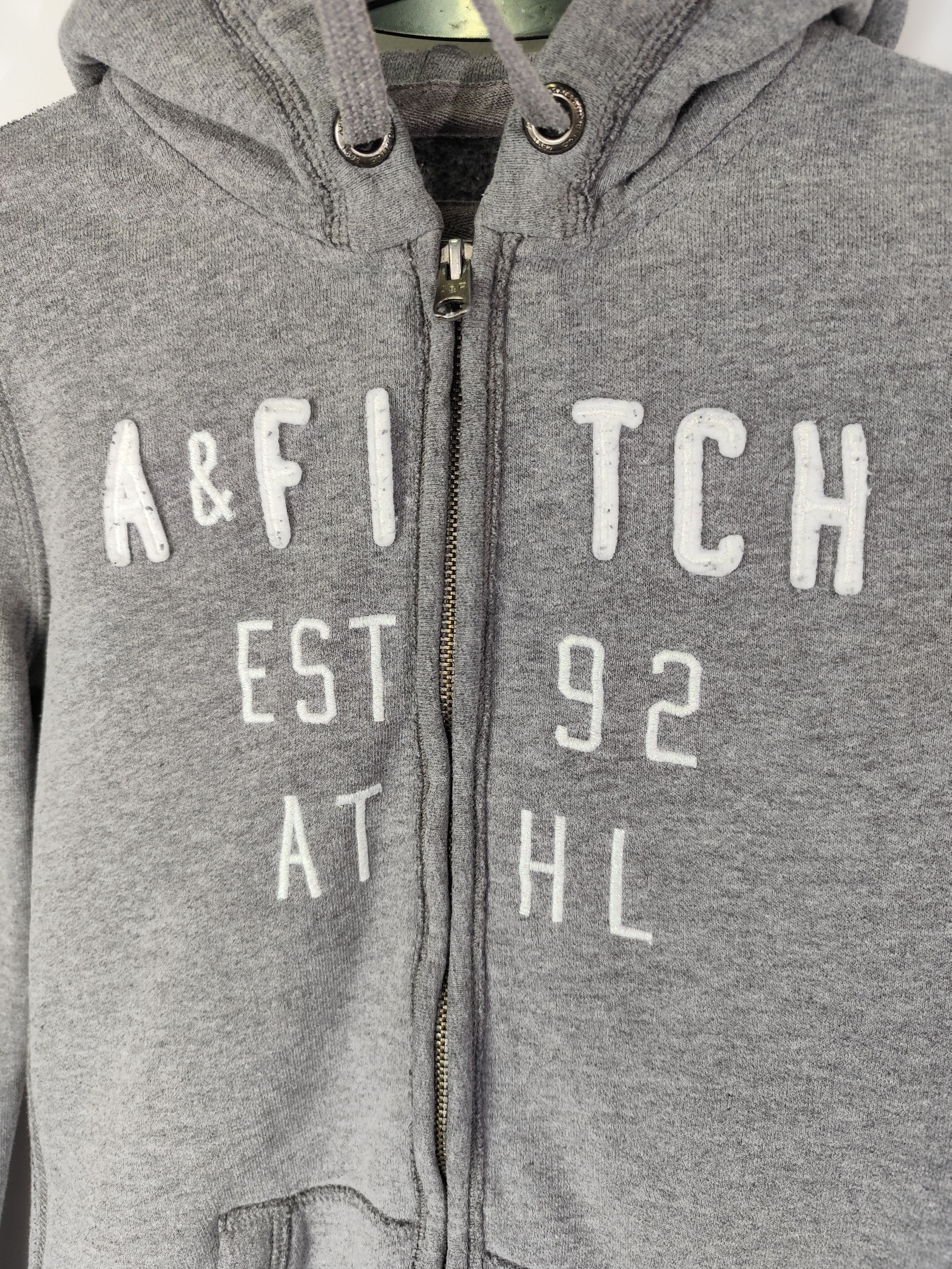Abercrombie & Fitch Vintage hype Abercrombie and Fitch Hoodie Gray Size S Size S / US 4 / IT 40 - 2 Thumbnail