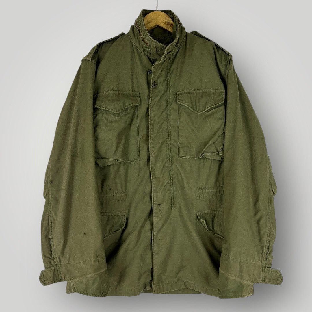 Alpha Industries 70s Alpha Industries M65 Field Jacket Us Army Made In Usa Size US S / EU 44-46 / 1 - 1 Thumbnail