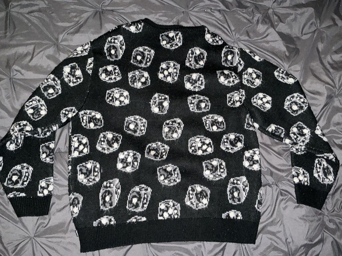 Supreme Supreme Dice Sweater Black - Size L Size US L / EU 52-54 / 3 - 2 Thumbnail