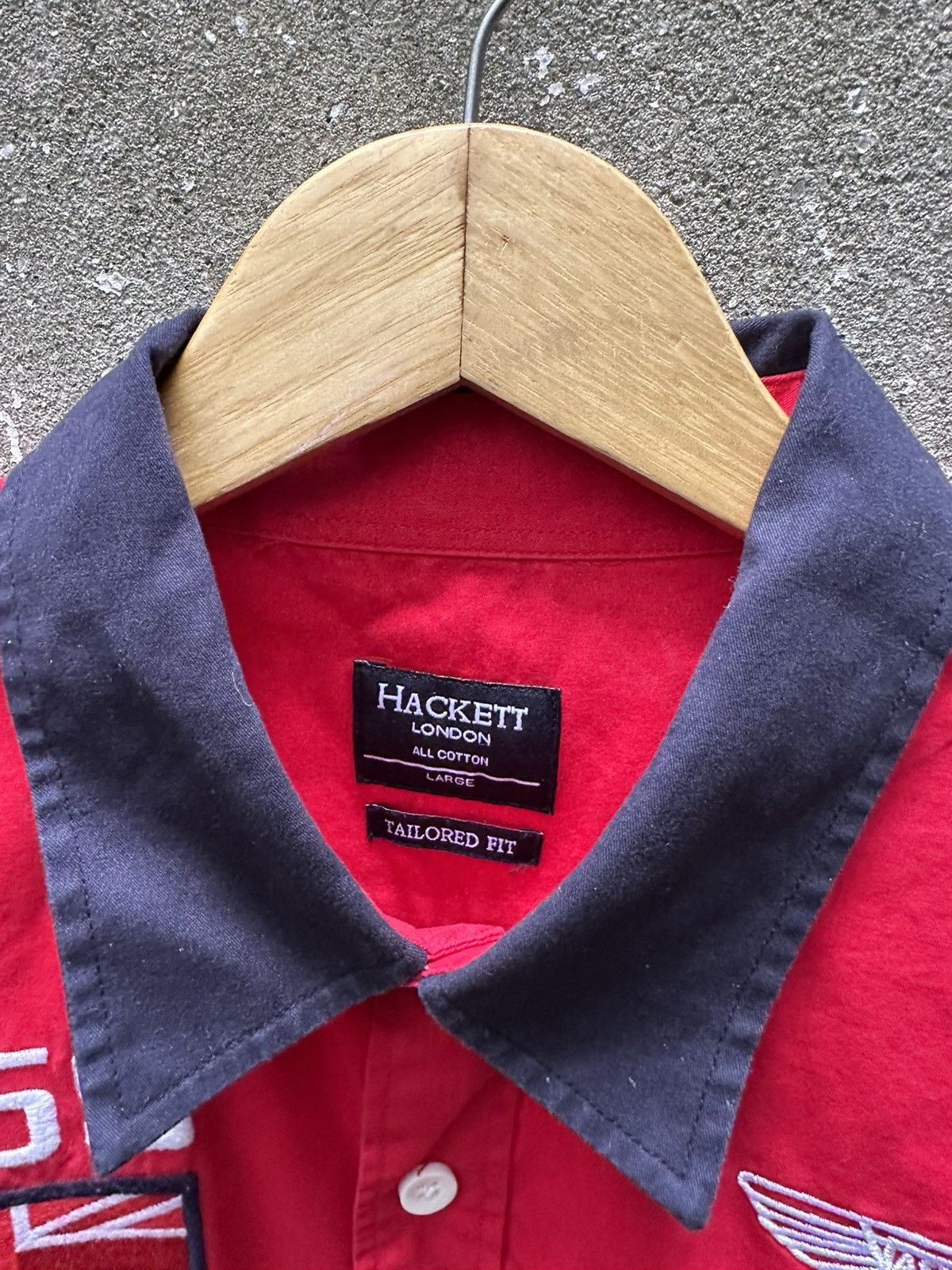 Hackett Authentic Hackett Aston Martin Racing Shirts Size US L / EU 52-54 / 3 - 5 Thumbnail