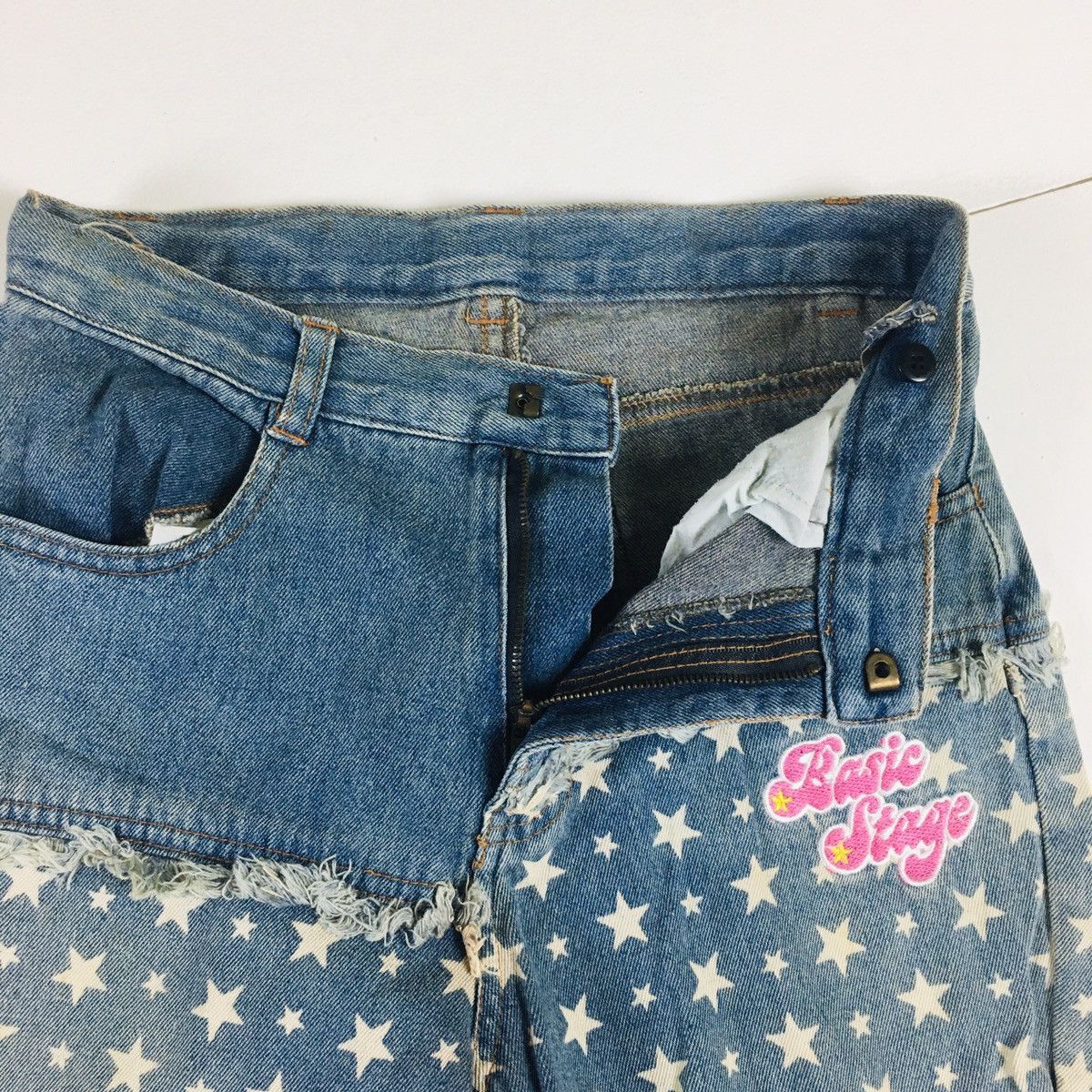 Japanese Brand Vintage Japanese Basic Stage Hagi Flare Jeans Size 26" / US 2 / IT 38 - 7 Thumbnail