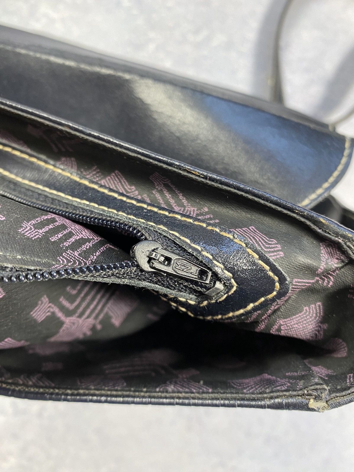 Lanvin Lanvin Paris Unisex Blue Bag Made in Italy Size ONE SIZE - 12 Thumbnail