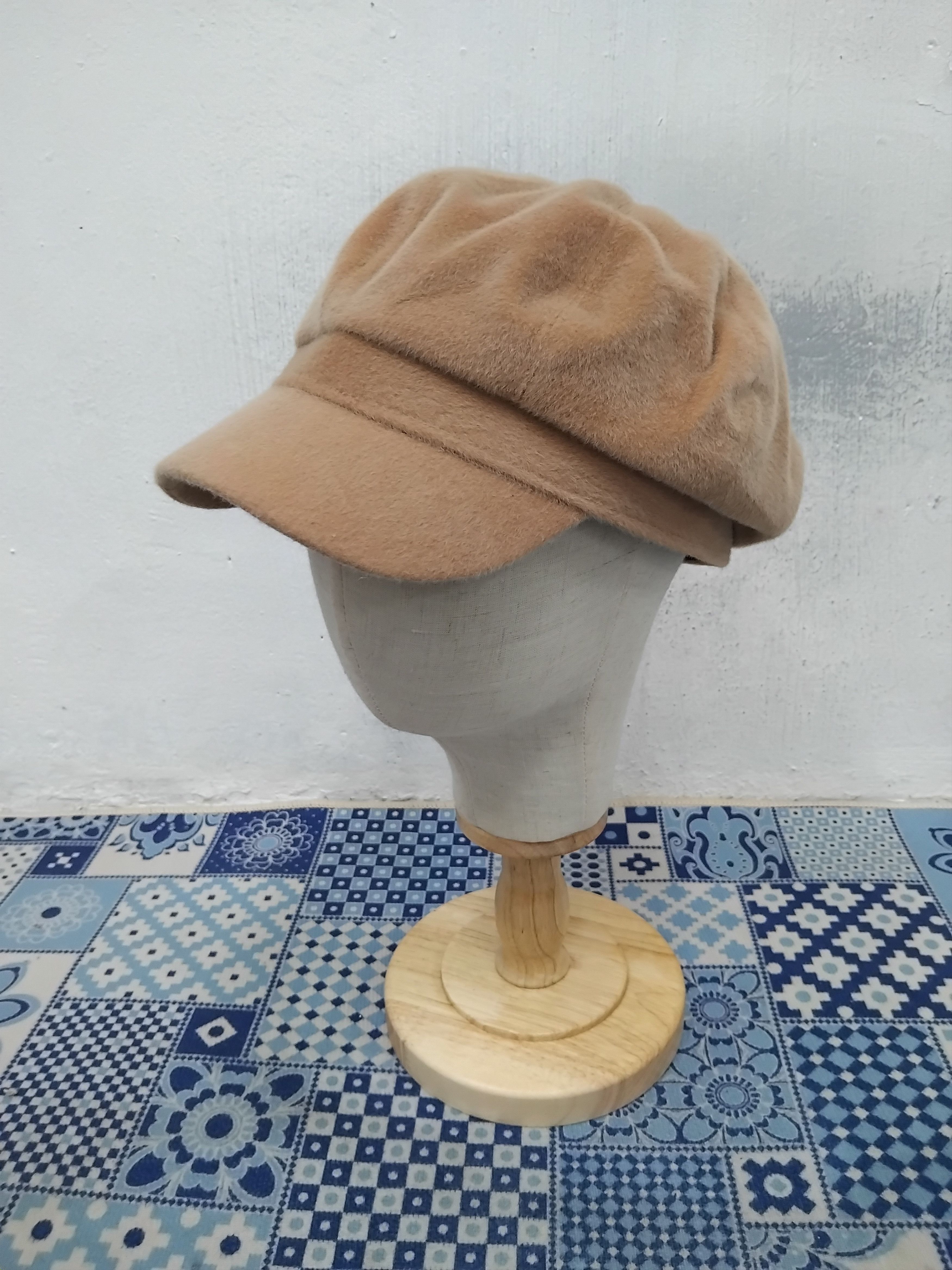 Japanese Brand 💥Unbranded peach colour harajuku Japanese style hat Size ONE SIZE - 1 Thumbnail