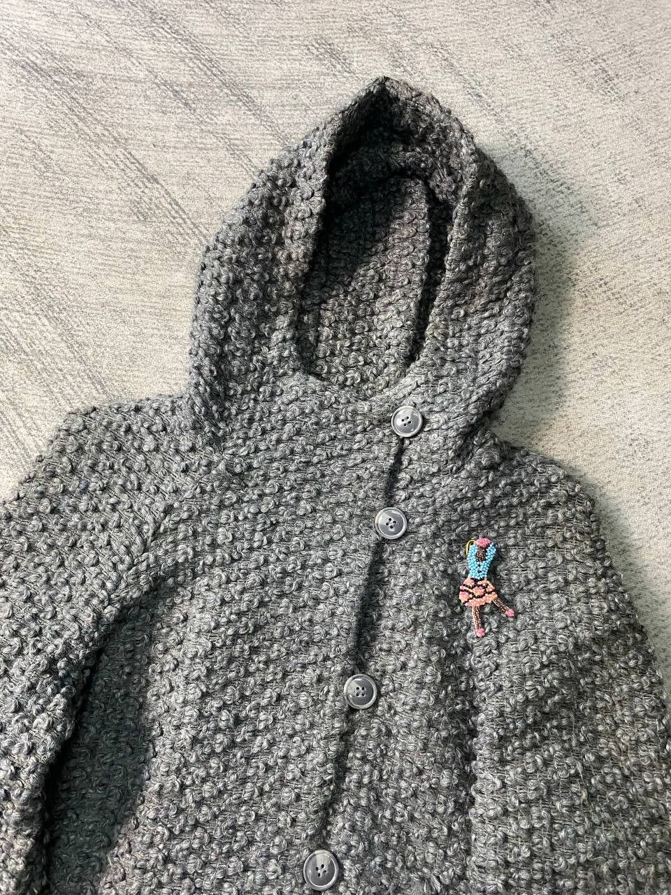 Issey Miyake × Tsumori Chisato Tsumori Chisato Boa Balloon Sleeve Hooded Coat Size M / US 6-8 / IT 42-44 - 2 Thumbnail
