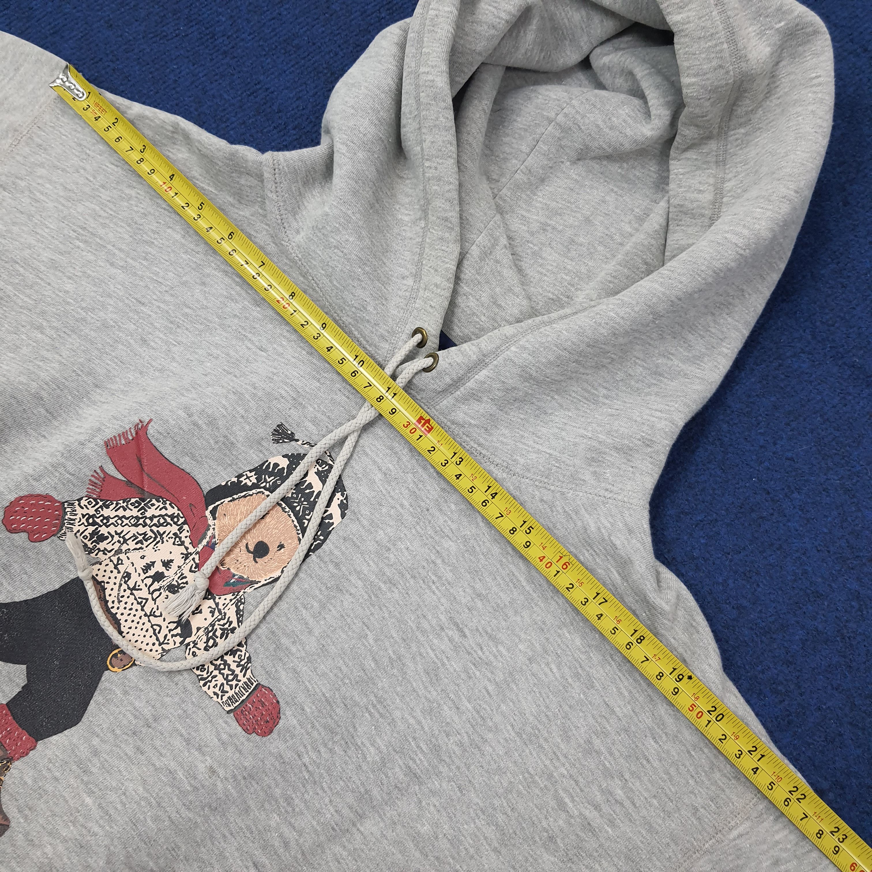 Polo Ralph Lauren Vintage Polo Bear by Ralph Lauren Hoodie C224N17 Size US XL / EU 56 / 4 - 9 Thumbnail