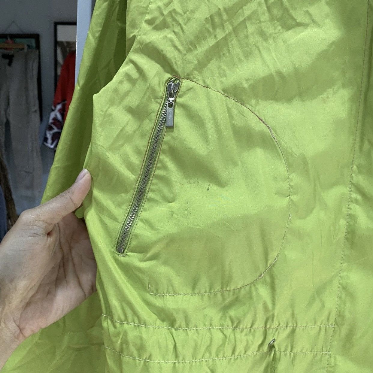 Burberry Burberry London Nova Check Lining Windbreaker Jacket Green Size US L / EU 52-54 / 3 - 6 Thumbnail