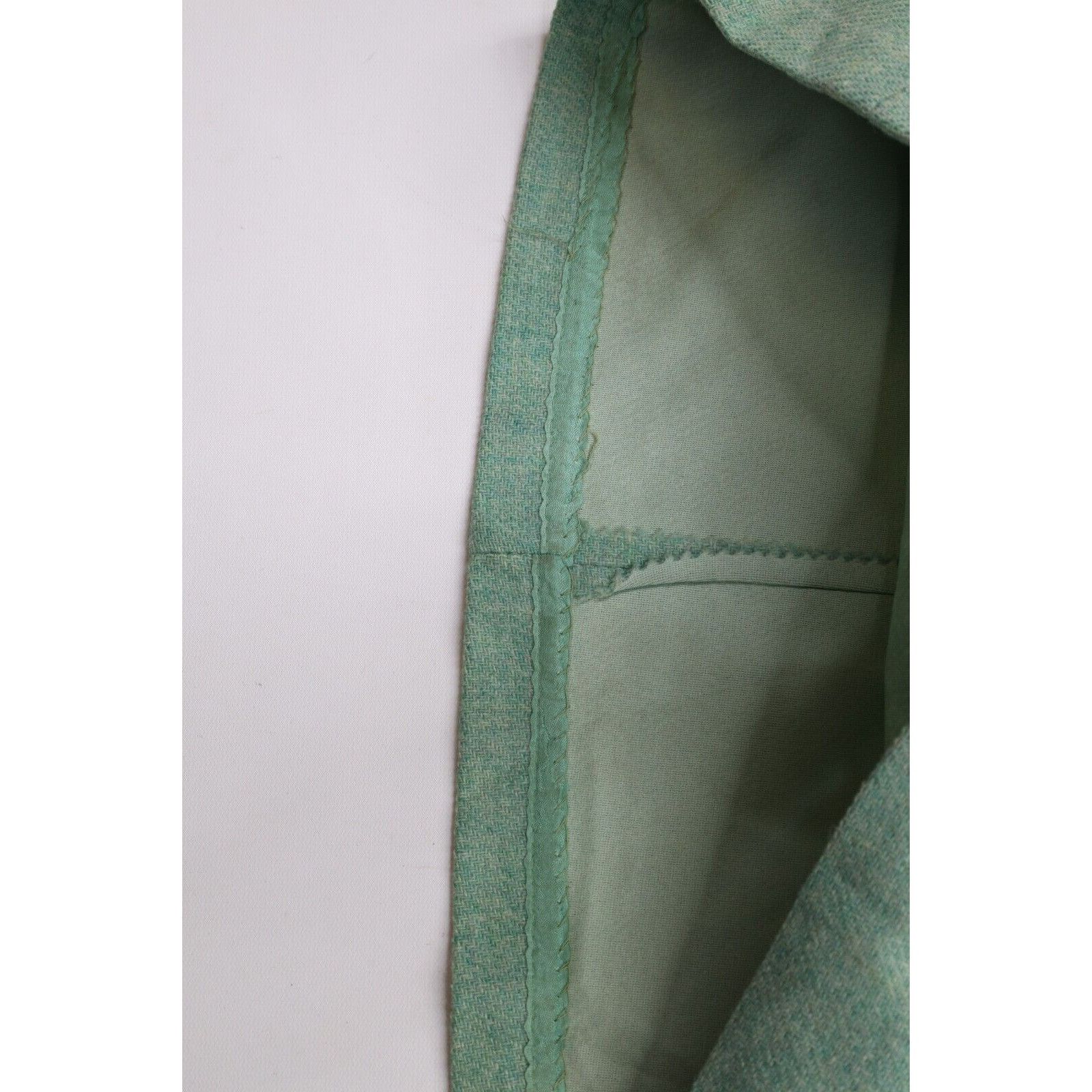 Vintage Vintage 60s 70s Streetwear Wool Tweed Pencil Skirt Size 26" / US 2 / IT 38 - 6 Thumbnail