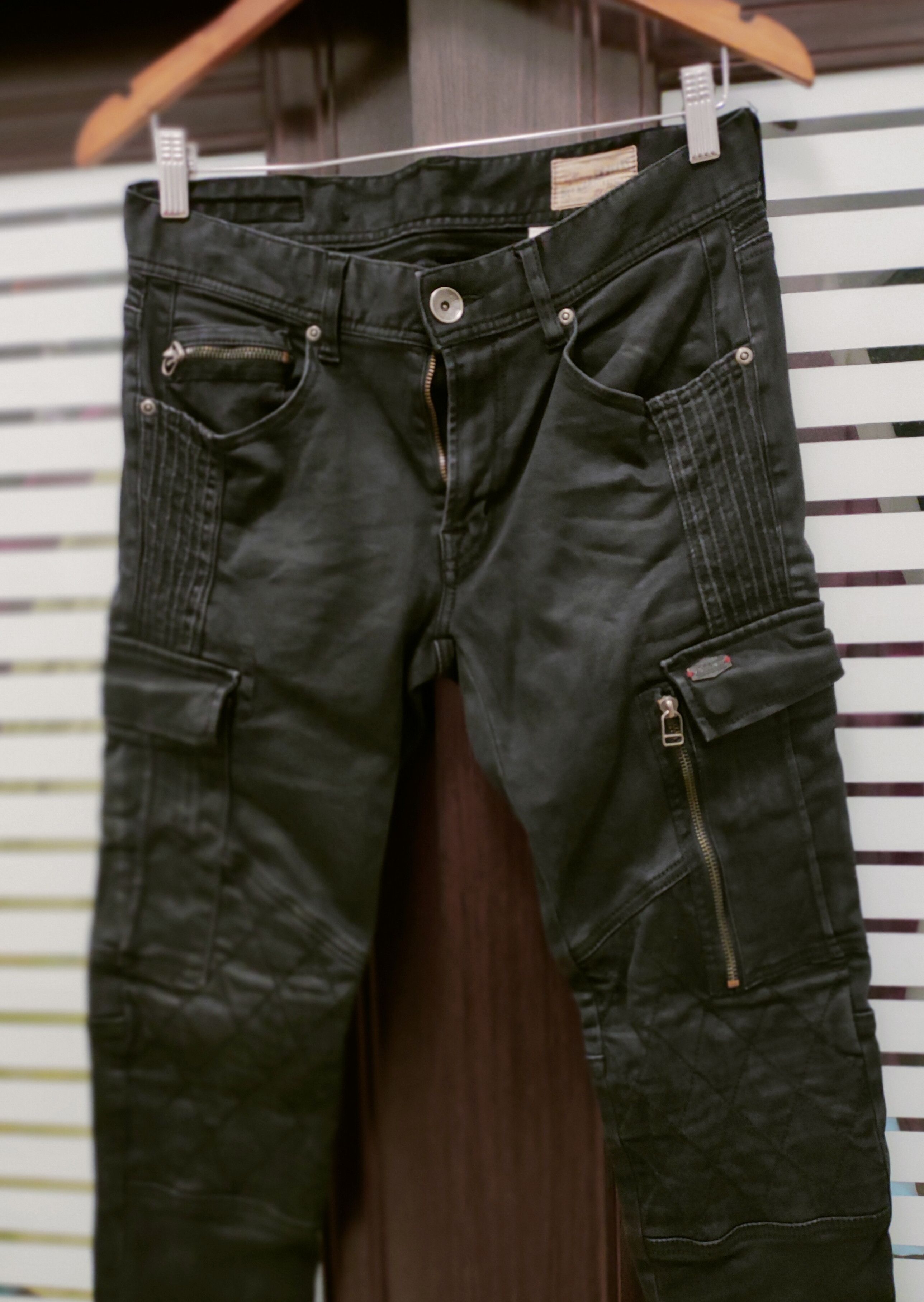 Japanese Brand 💥Buckaroo Biker Pants Slim Fit💥 Size US 29 - 3 Thumbnail