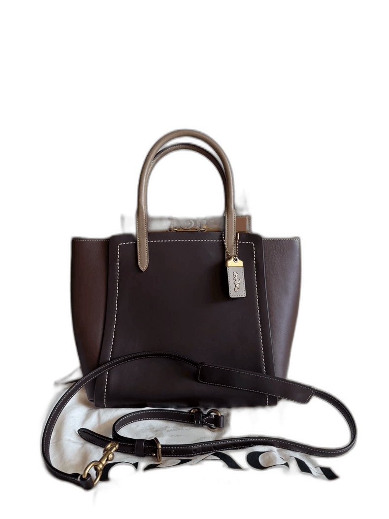 Coach Troupe Shoulder Crossbody Bag-Yf in Brown, Men's