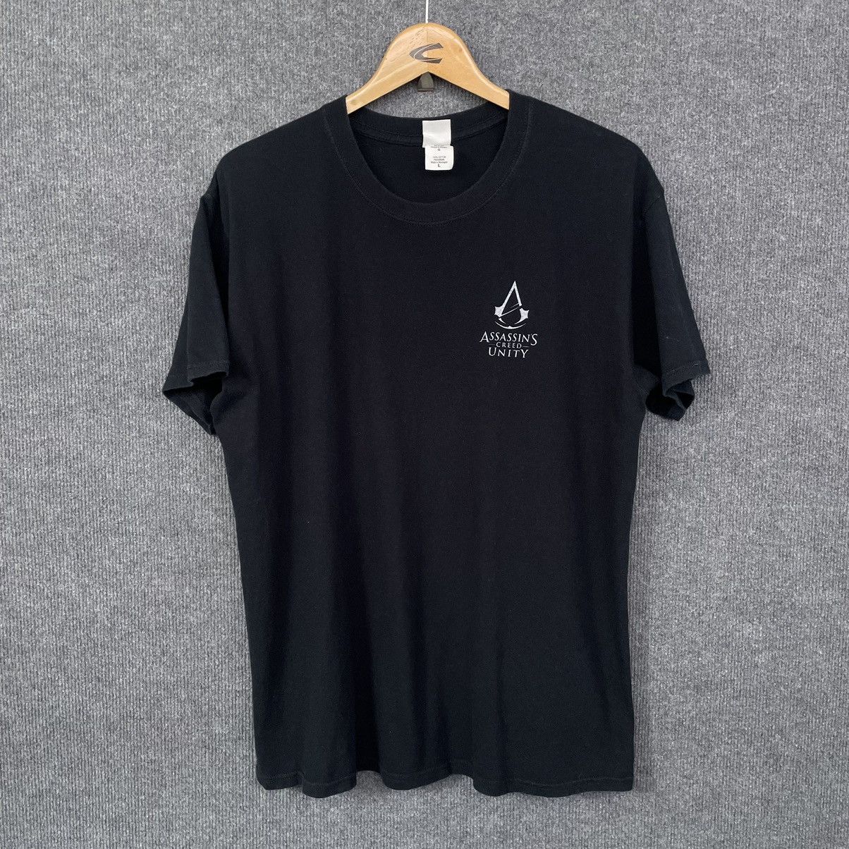Vintage 2014 Assassin's Creed Unity X Box Video Games Promo T Shirt Size US L / EU 52-54 / 3 - 4 Thumbnail