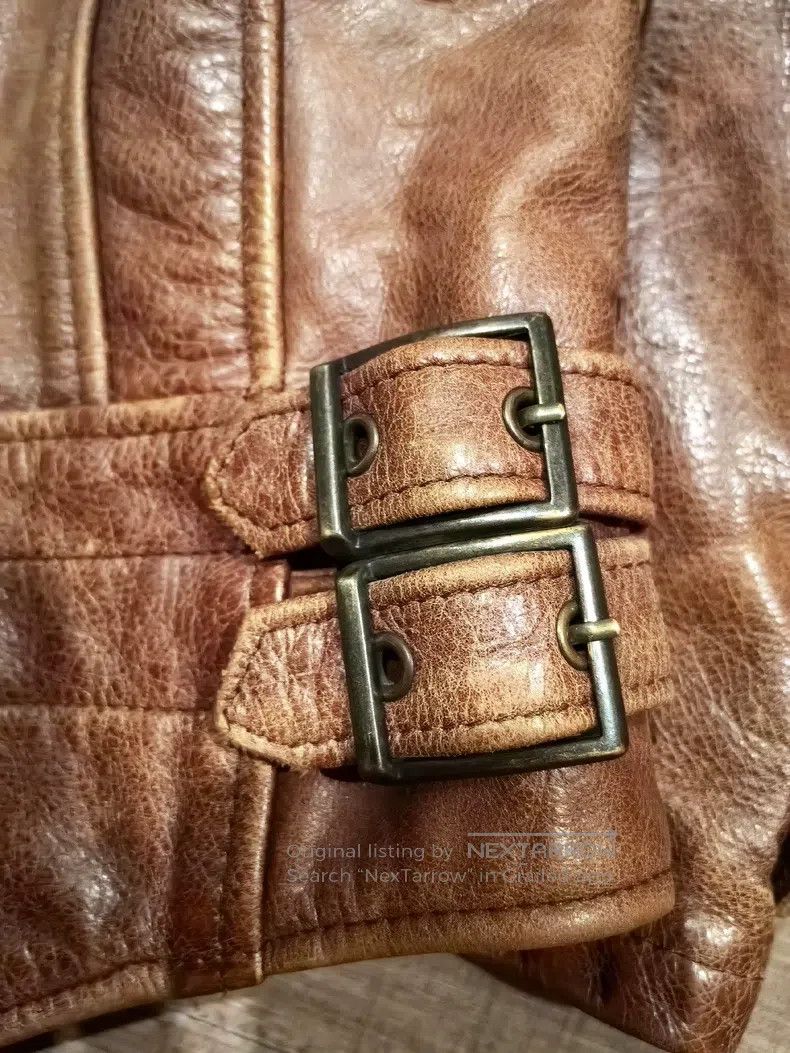 Schott Vintage matte cowhide motorcycle jacket