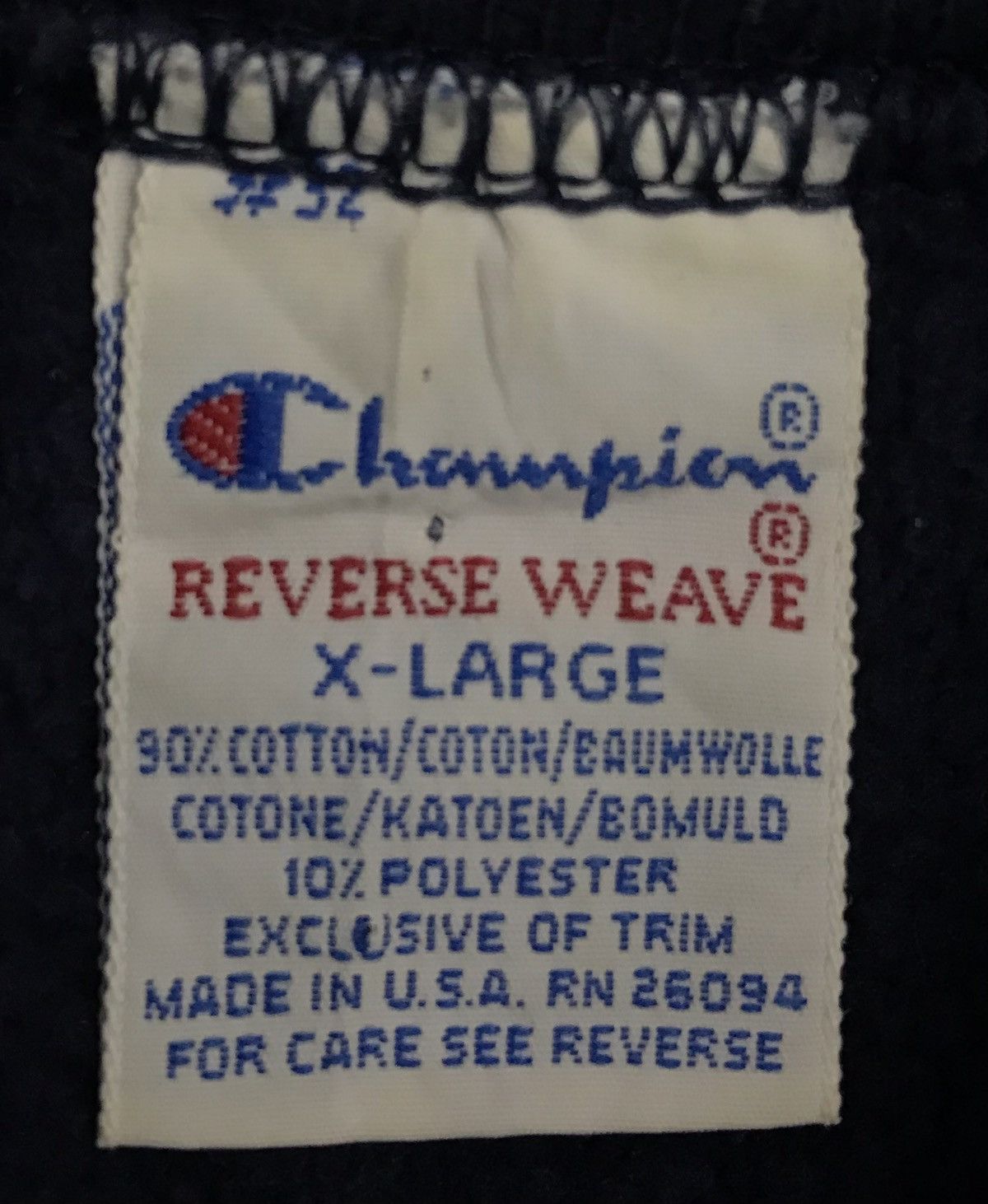 Champion × Vintage Vintage Champion Front&Centre Sweatshirt Size US XL / EU 56 / 4 - 6 Thumbnail