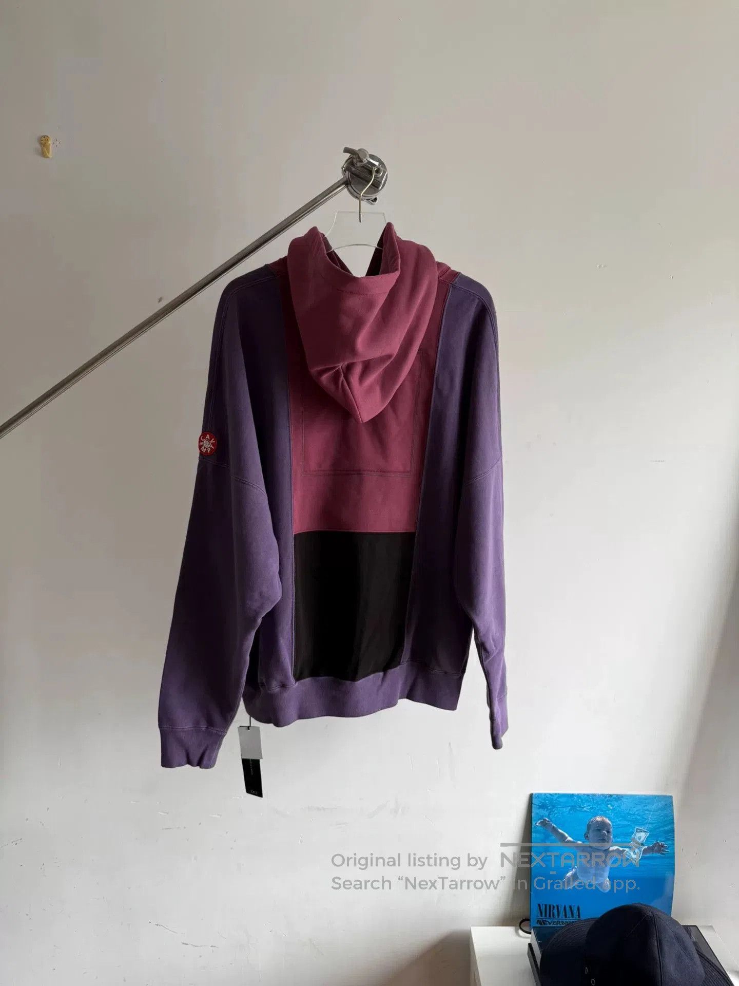Cav Empt c.e Cavempt Purple Patchwork Hoodie. Size US XL / EU 56 / 4 - 2 Thumbnail