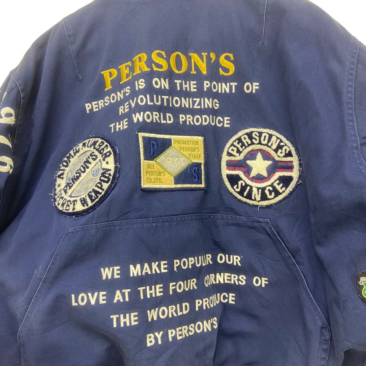 Japanese Brand × PERSON'S × Vintage Vintage Person’s Hype Street Fashion Stylish Bomber Oversize Size US S / EU 44-46 / 1 - 6 Thumbnail