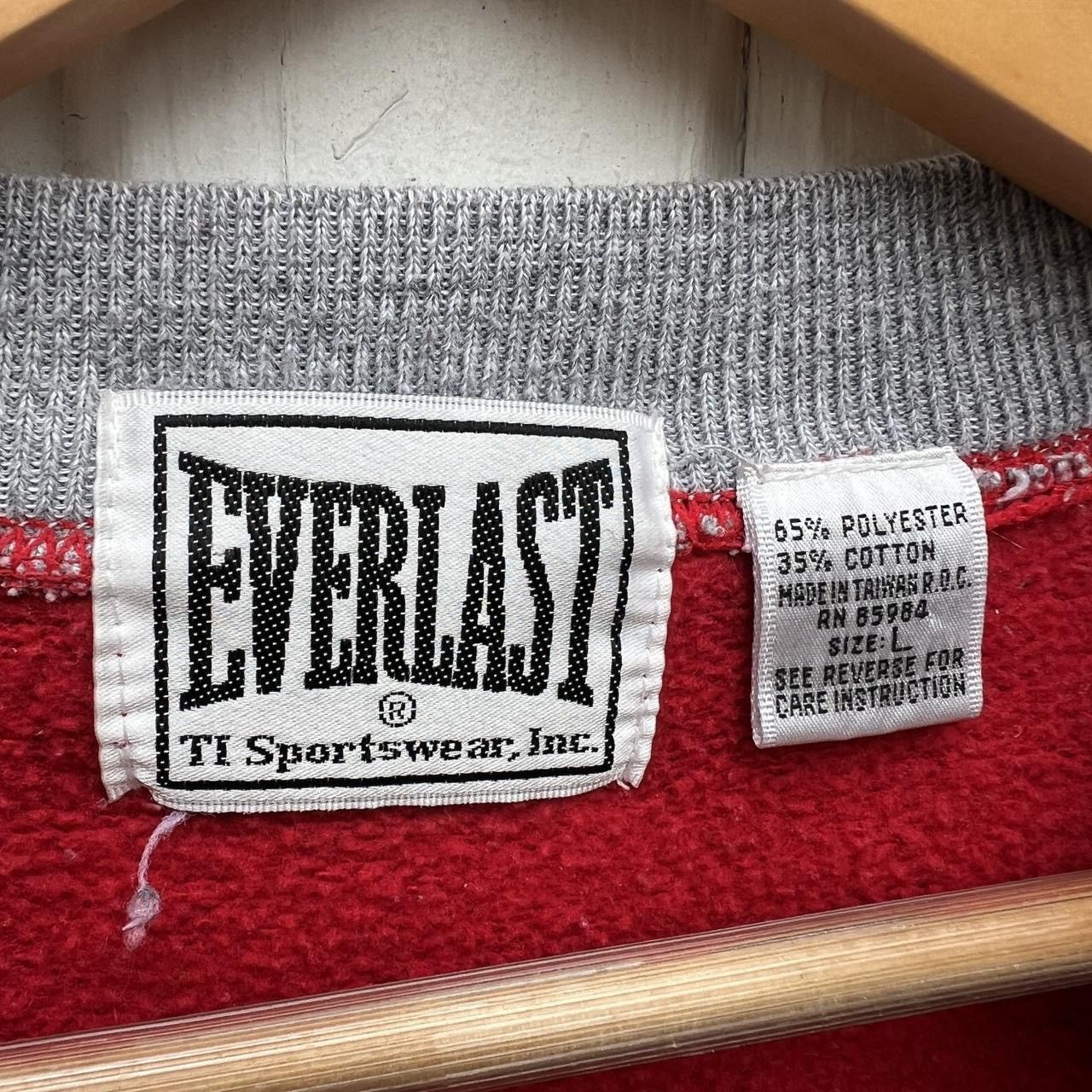 Everlast Vintage Everlast School of Hard Knocks Sweatshirt / Large Size US L / EU 52-54 / 3 - 4 Thumbnail
