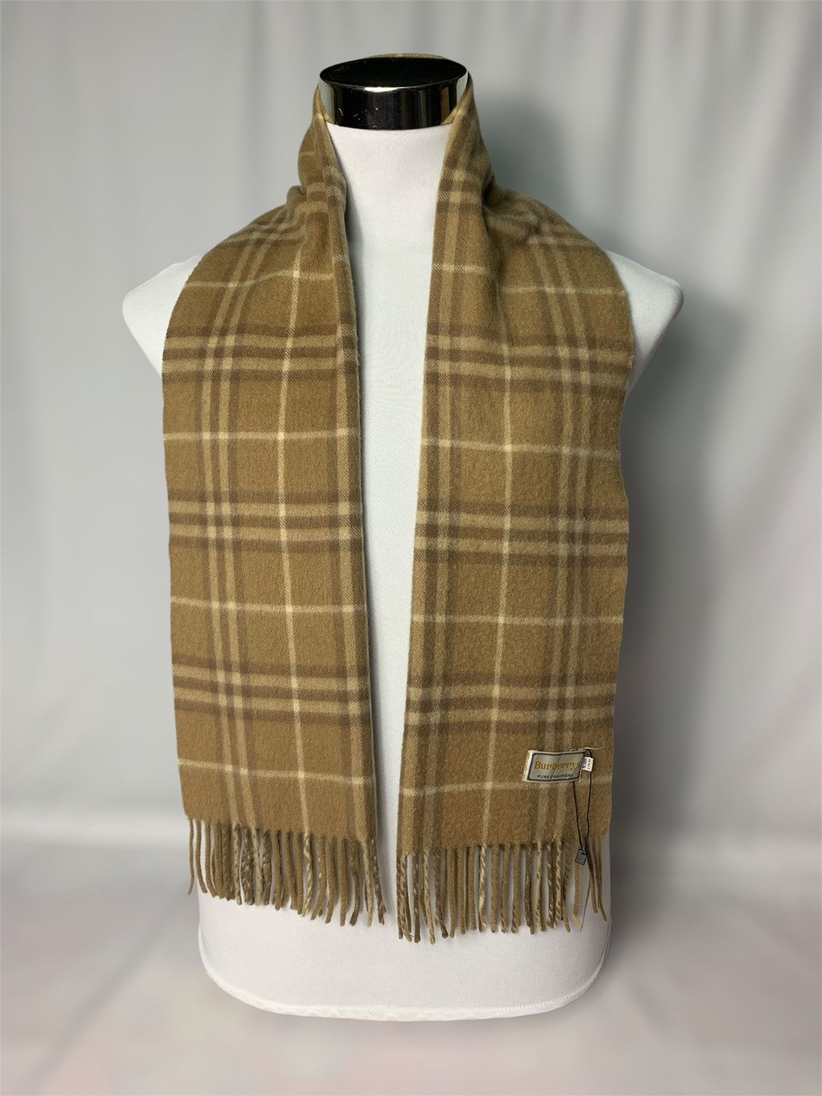 Vintage Burberry Scarf / Muffler / Neckwear Size ONE SIZE - 1 Thumbnail