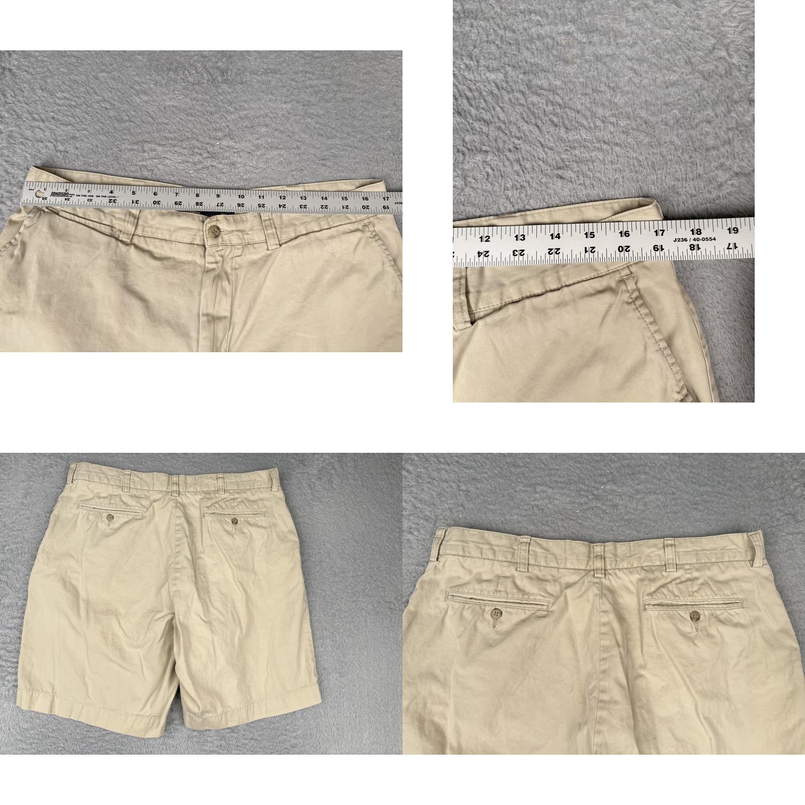 Polo Ralph Lauren Polo Ralph Lauren Shorts Mens 36 Beige Khaki Chino Flat Front Cotton Classic Size US M / EU 48-50 / 2 - 9 Thumbnail