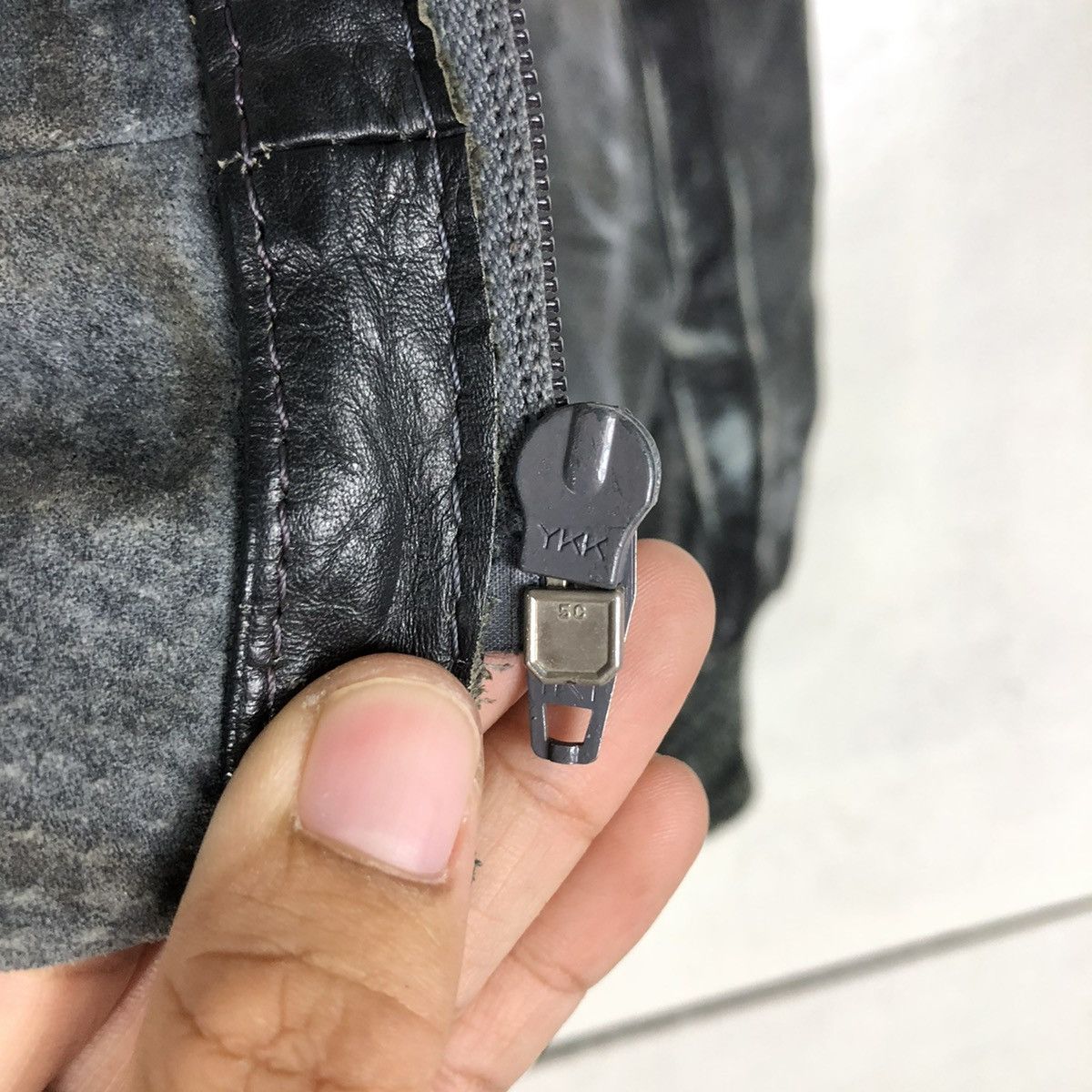 Japanese Brand 🔥VINTAGE GENUINE LEATHER JACKET BLANKET MACY’S BRAZIL Size US M / EU 48-50 / 2 - 19 Thumbnail