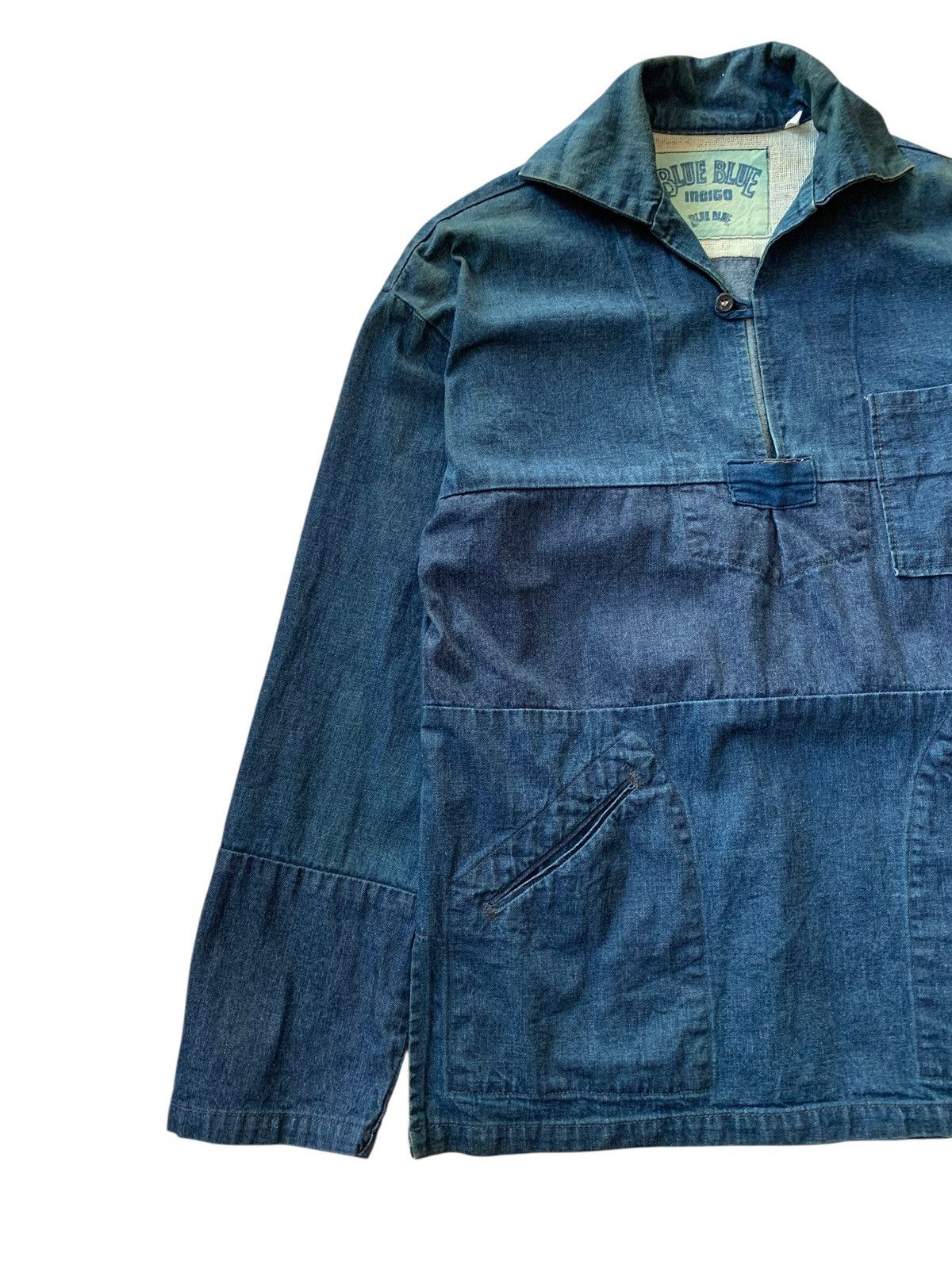 Blue Blue Japan 🔥BLUE BLUE JAPAN INDIGO NAVAL JACKETS Size US S / EU 44-46 / 1 - 2 Thumbnail