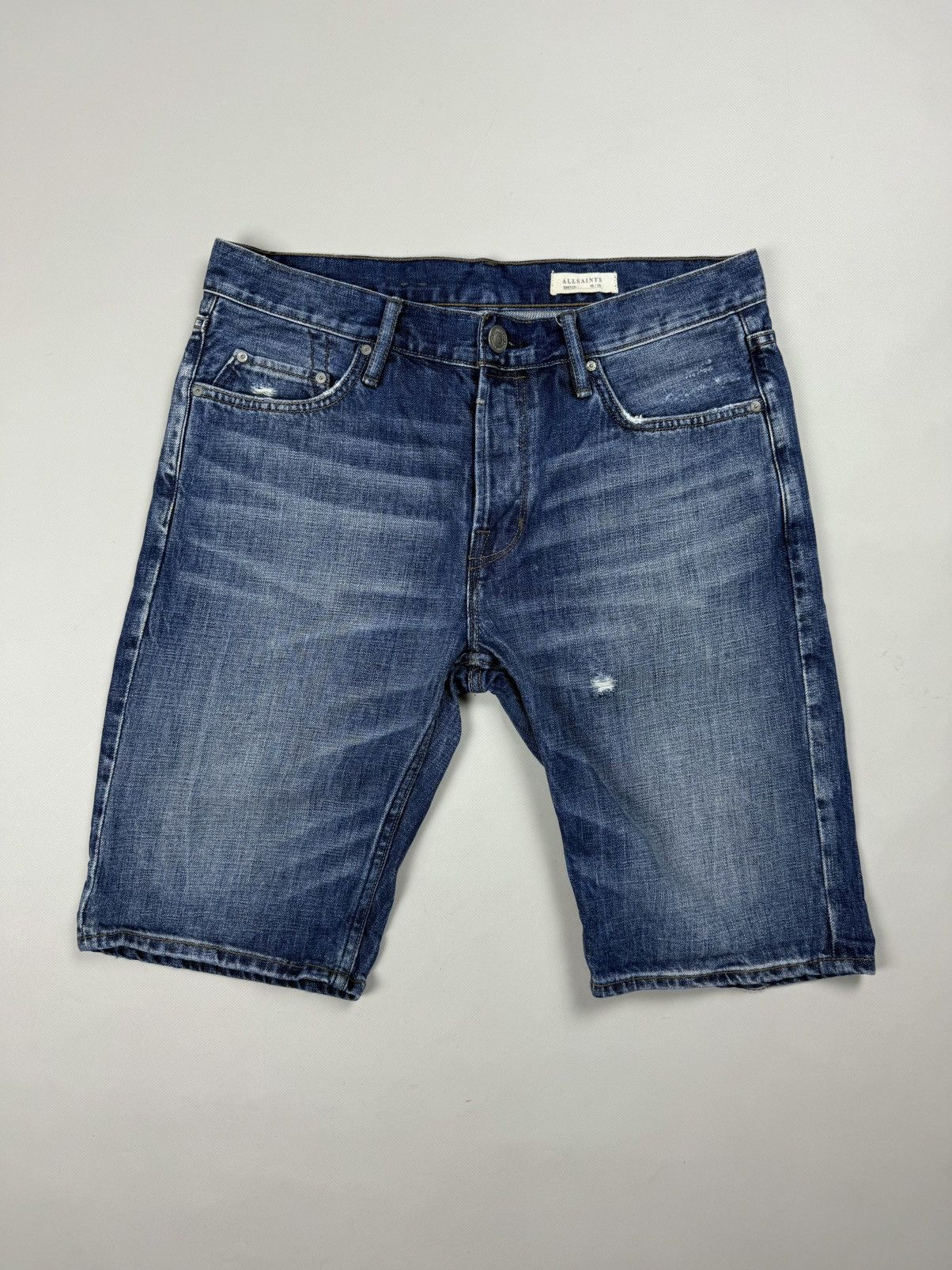 Allsaints Allsaints Horton Switch Men’s Denim Shorts Size 30 / S Size US 30 / EU 46 - 1 Thumbnail