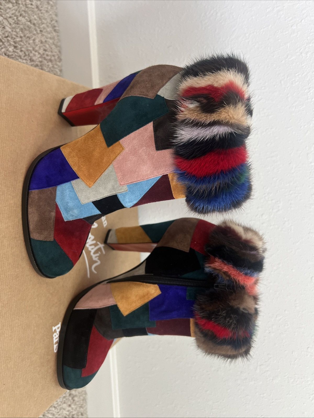 Christian Louboutin Christian Louboutin Olyaboota ankle boots Size US 9.5 / IT 39.5 - 1 Thumbnail
