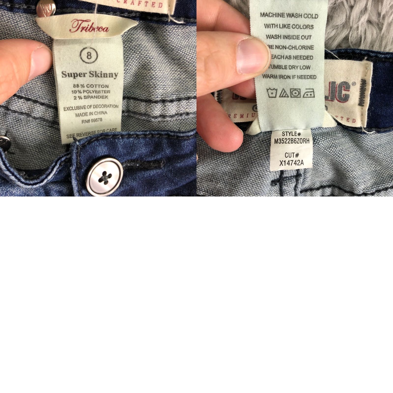 Denime Hydraulic Womens Size 8 Mid Rise Skinny Medium Wash Blue Denim Jeans Womens Size 8 Jeans Skinny Mid Rise Blue Denim 30in Waist 28in Inseam Size 30" / US 8 / IT 44 - 8 Thumbnail