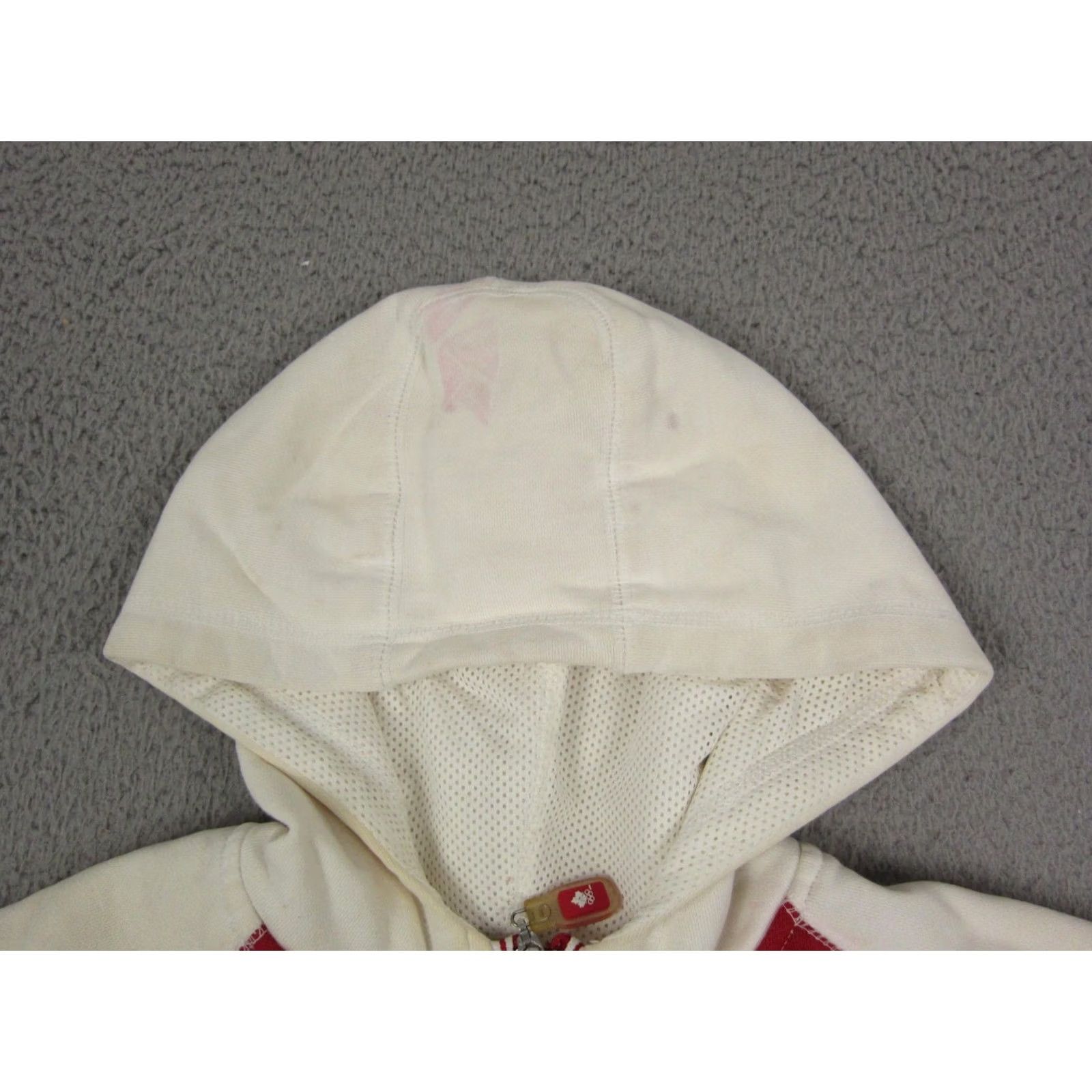 Vintage Vintage Canada Olympic Team Hoodie Mens Small Creme Red 1/4 Zip Sweatshirt Size US S / EU 44-46 / 1 - 2 Thumbnail