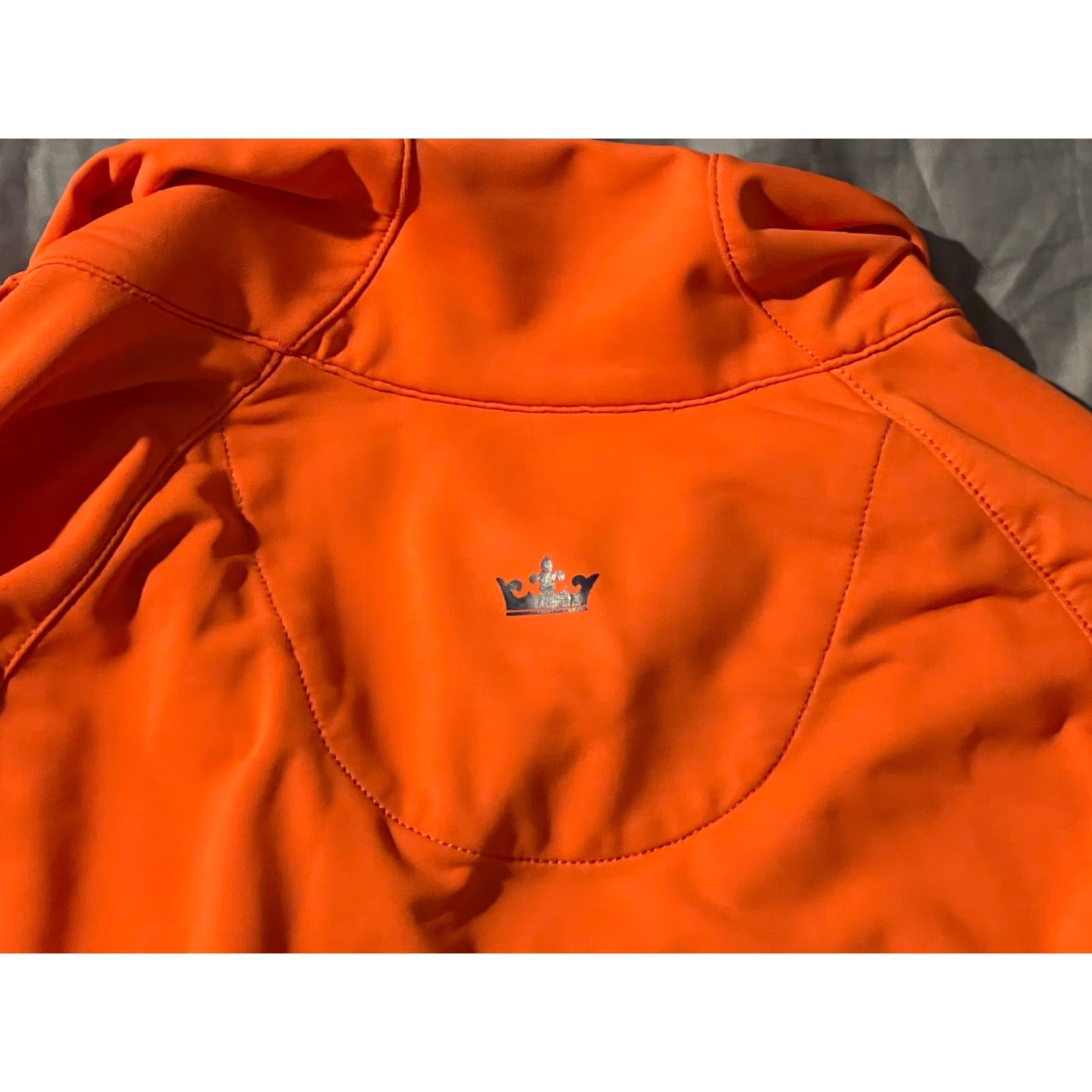 Peter Millar Peter Millar Long Sleeve Shirt UPF 50+ 1/4 Zip Orange Small Women Athletic Shirt Pullover Size S / US 4 / IT 40 - 7 Thumbnail