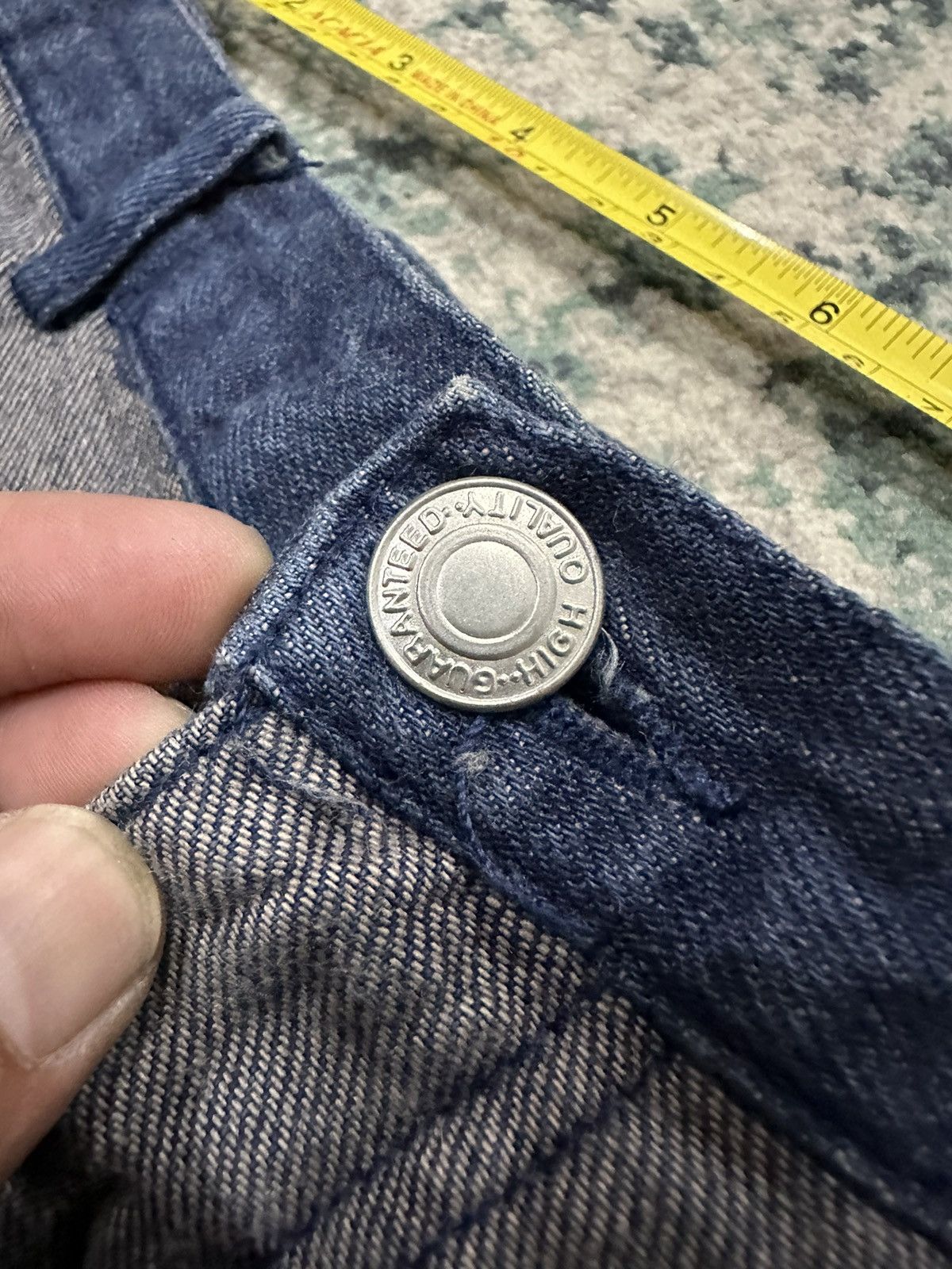 20471120 × Hysteric Glamour Japanese Brand Hagi Hysteric Style Denim Size 24" / US 00 / IT 34 - 14 Thumbnail