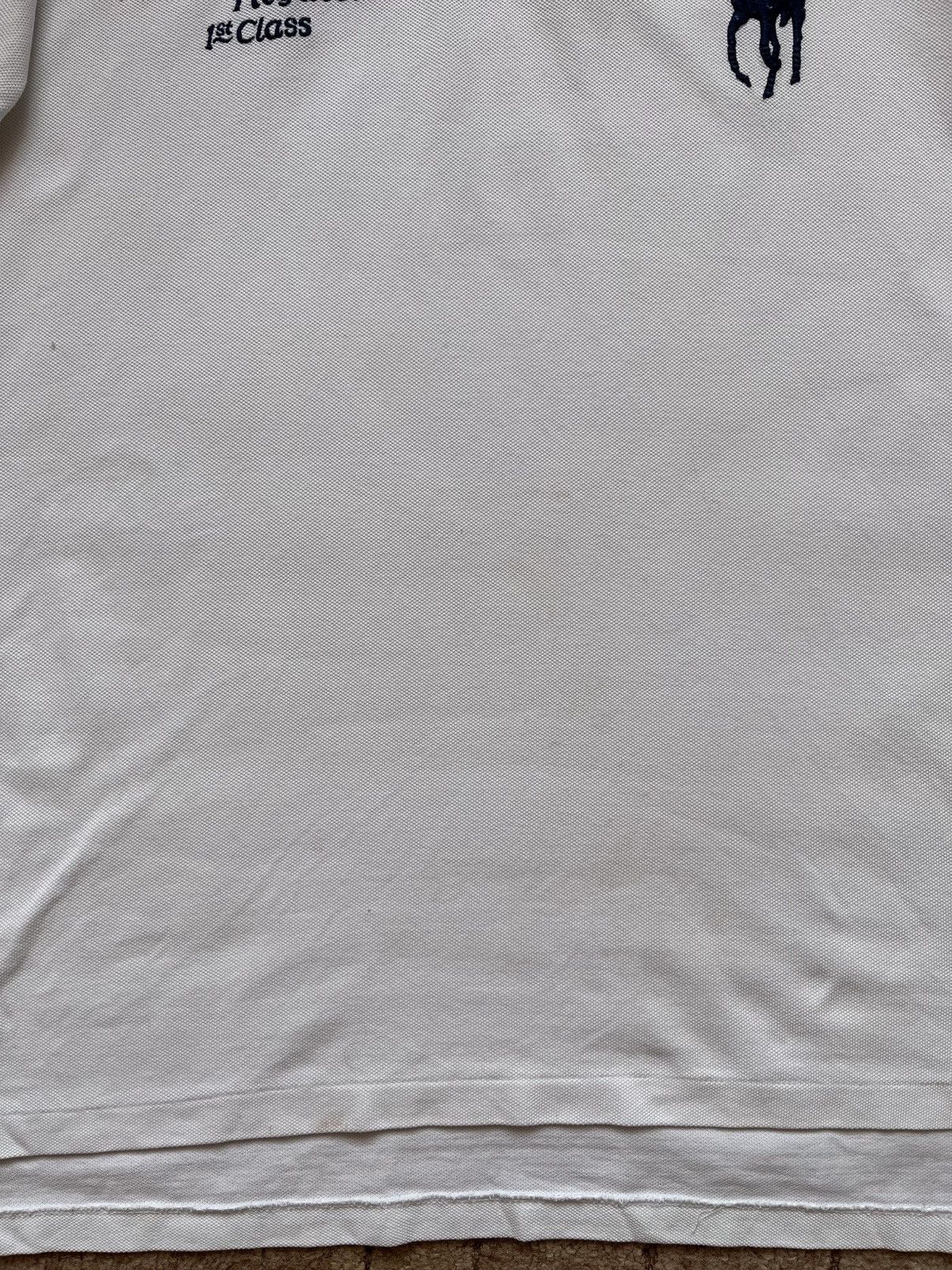 Polo Ralph Lauren Vintage Polo Ralph Lauren #5 Big Logo Chief Kief White Tee Size US L / EU 52-54 / 3 - 8 Thumbnail