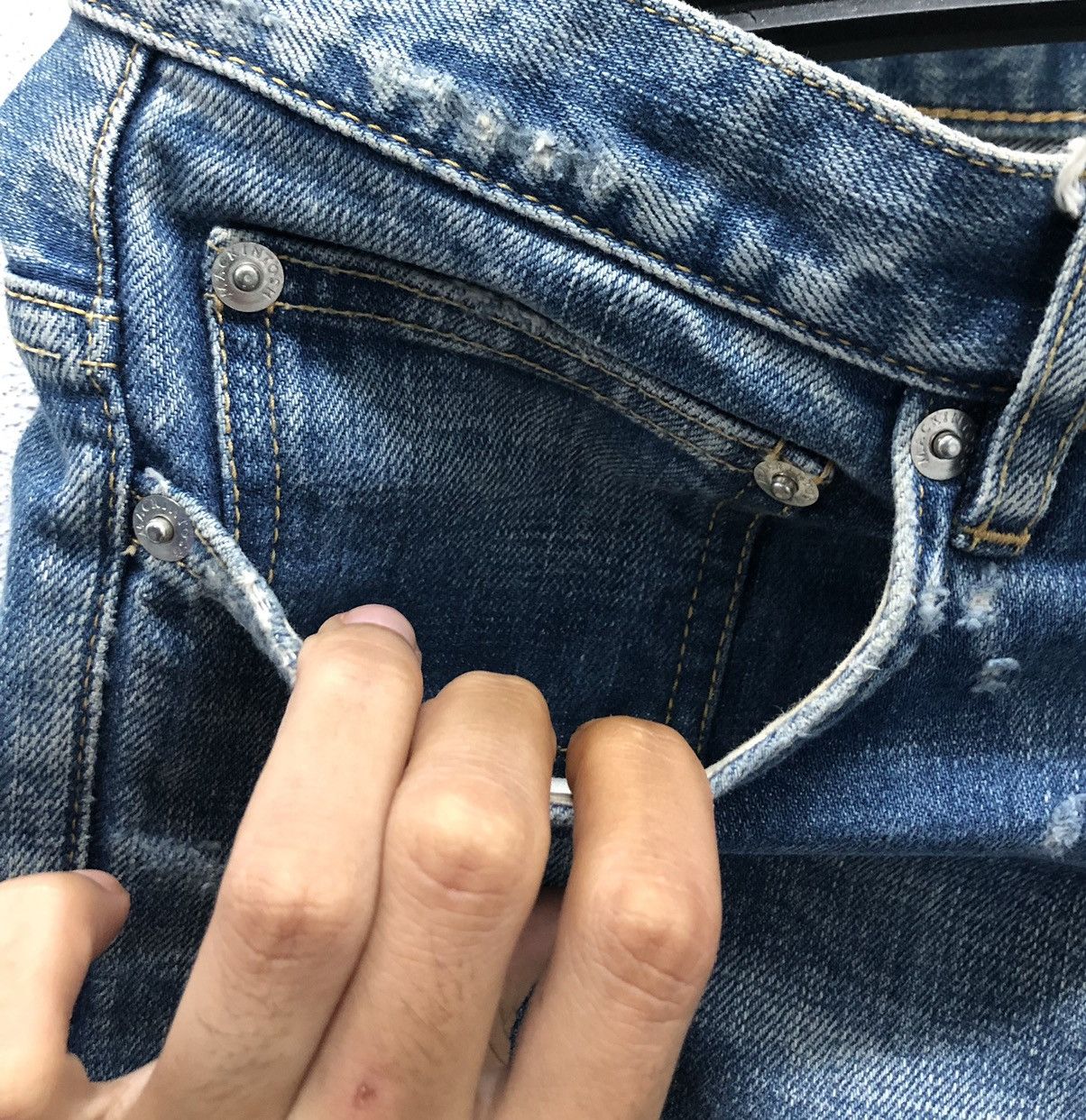 Mackintosh Vintage Mackintosh Made In Japan Denim Pants Size US 31 - 6 Thumbnail