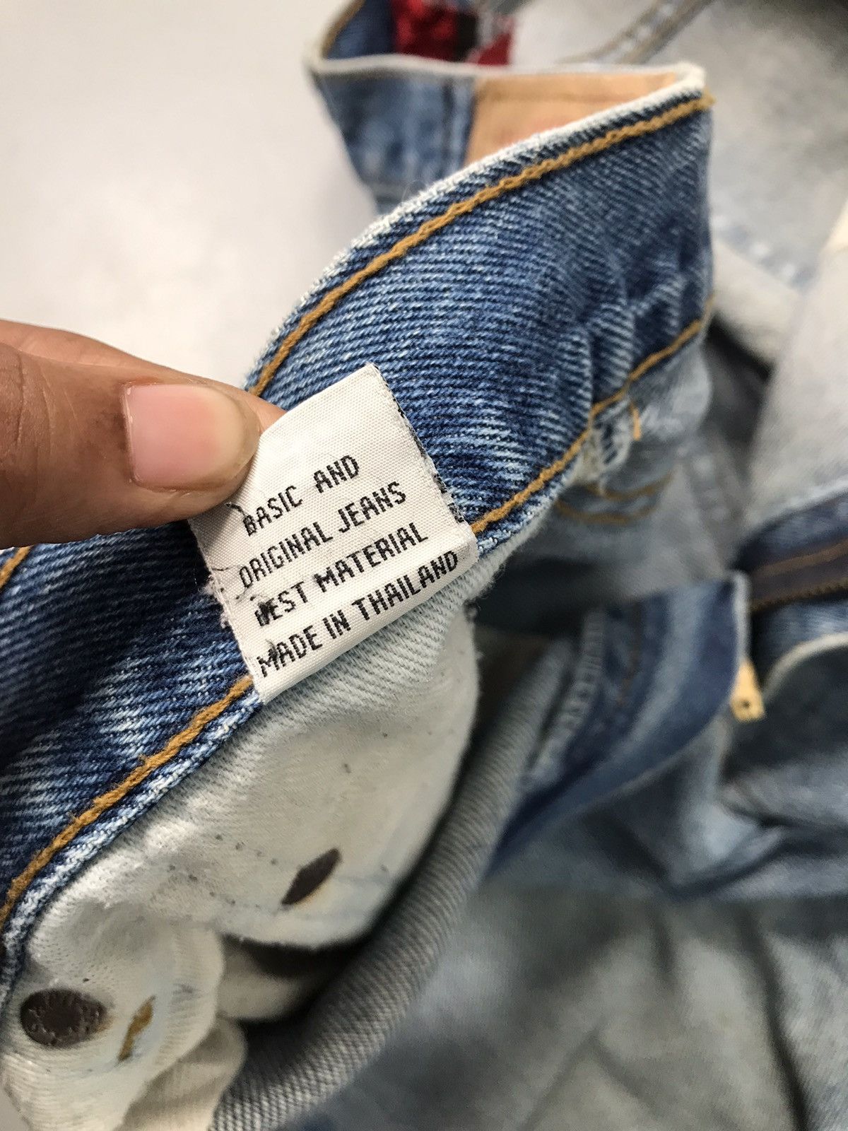 Vintage Levi’s 501 denim