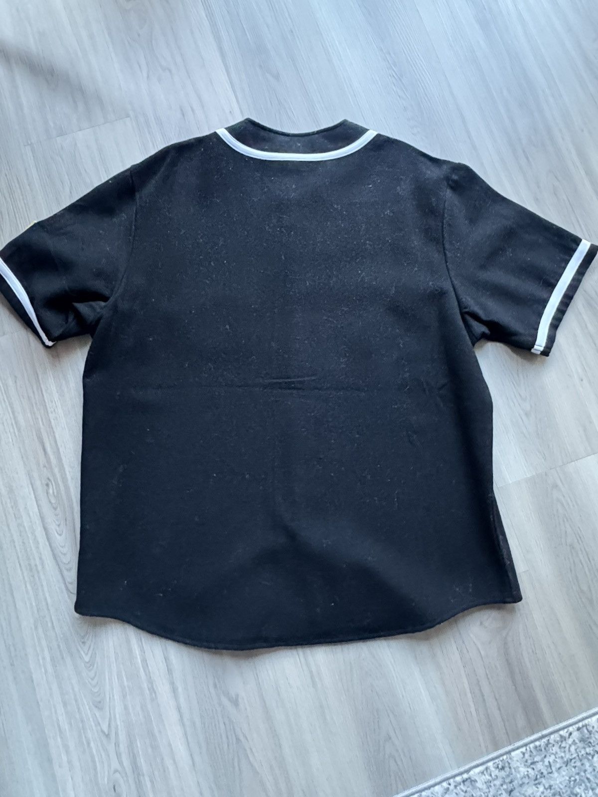 Mitchell & Ness × Supreme Supreme Mitchell & Ness Wool Baseball Jersey FW23 Size US L / EU 52-54 / 3 - 2 Thumbnail