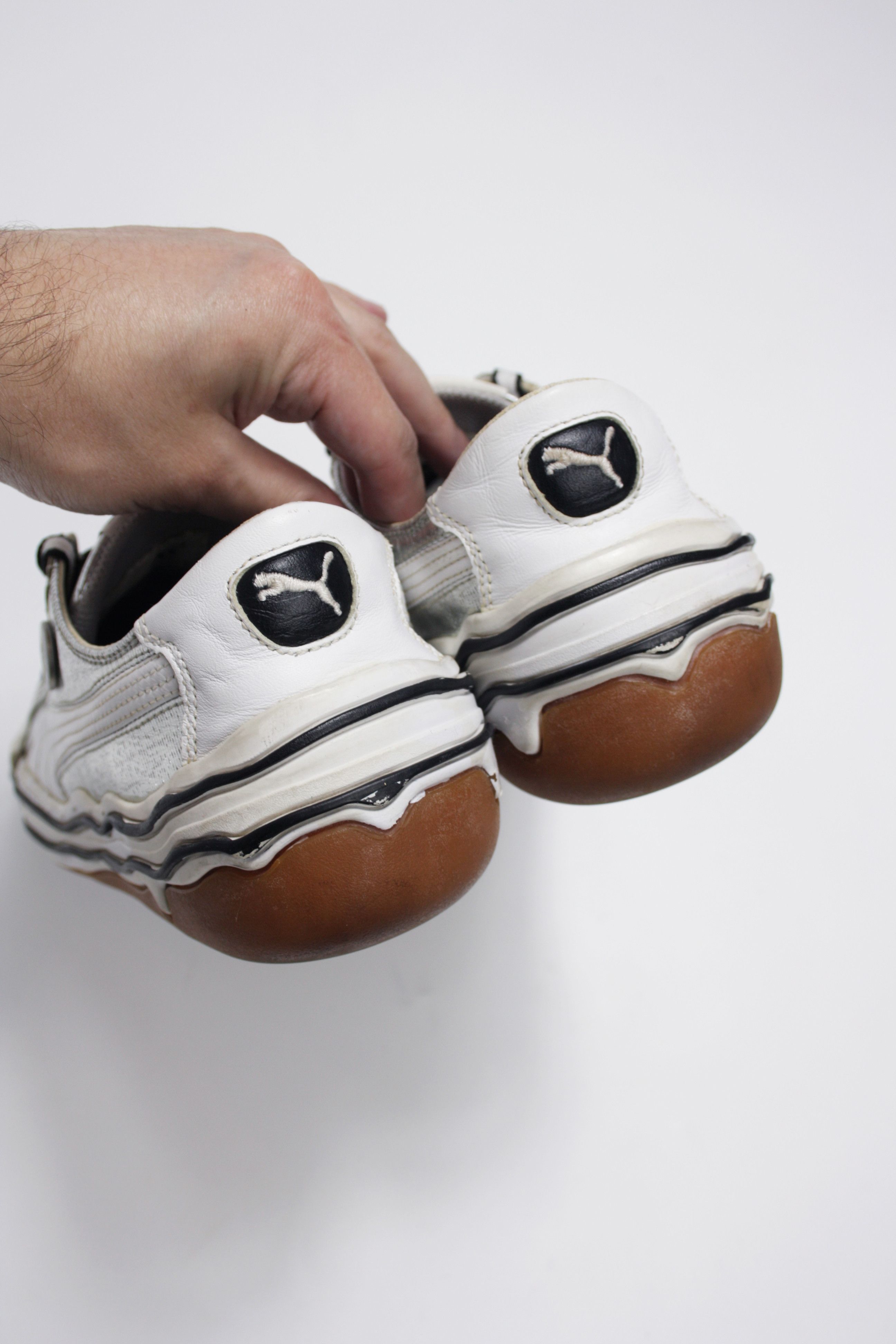Maison MIHARA YASUHIRO Puma x Mihara Yasuhiro MY-41 Metallic Silver Y2K Trainers Size US 9 / IT 39 - 6 Thumbnail