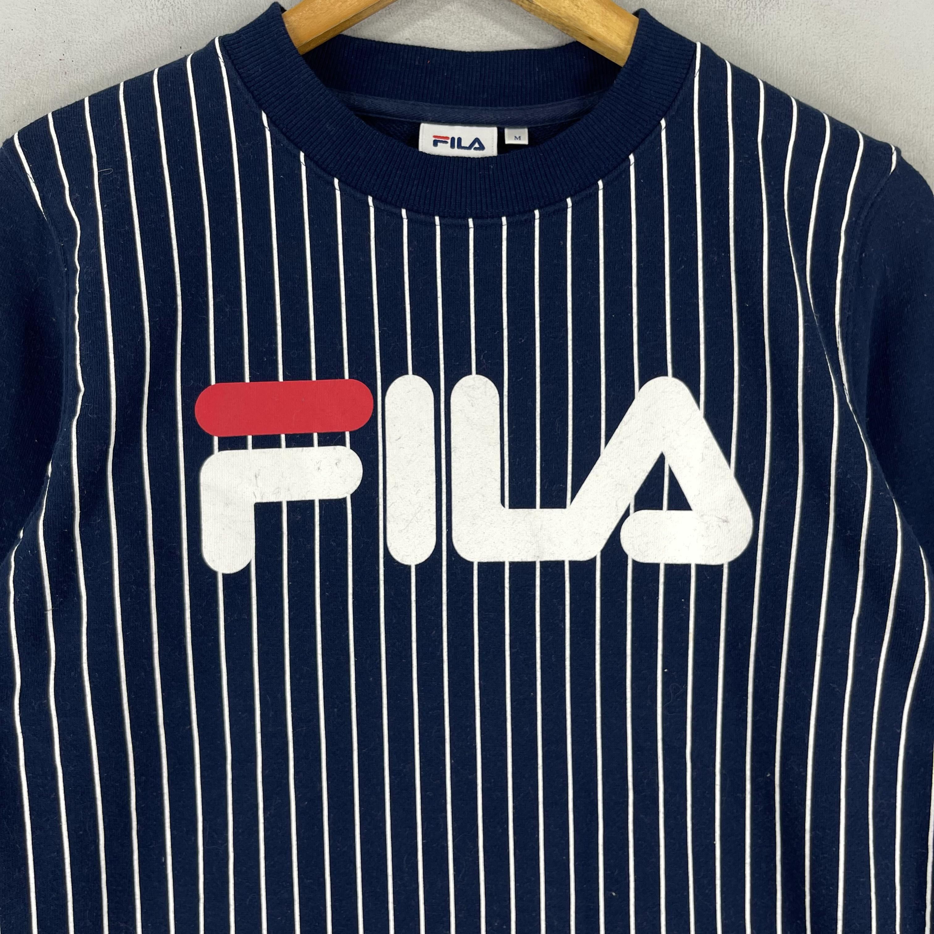 Fila Vintage FILA ITALIA Big Logo Crewneck Sweatshirt Size US S / EU 44-46 / 1 - 2 Thumbnail
