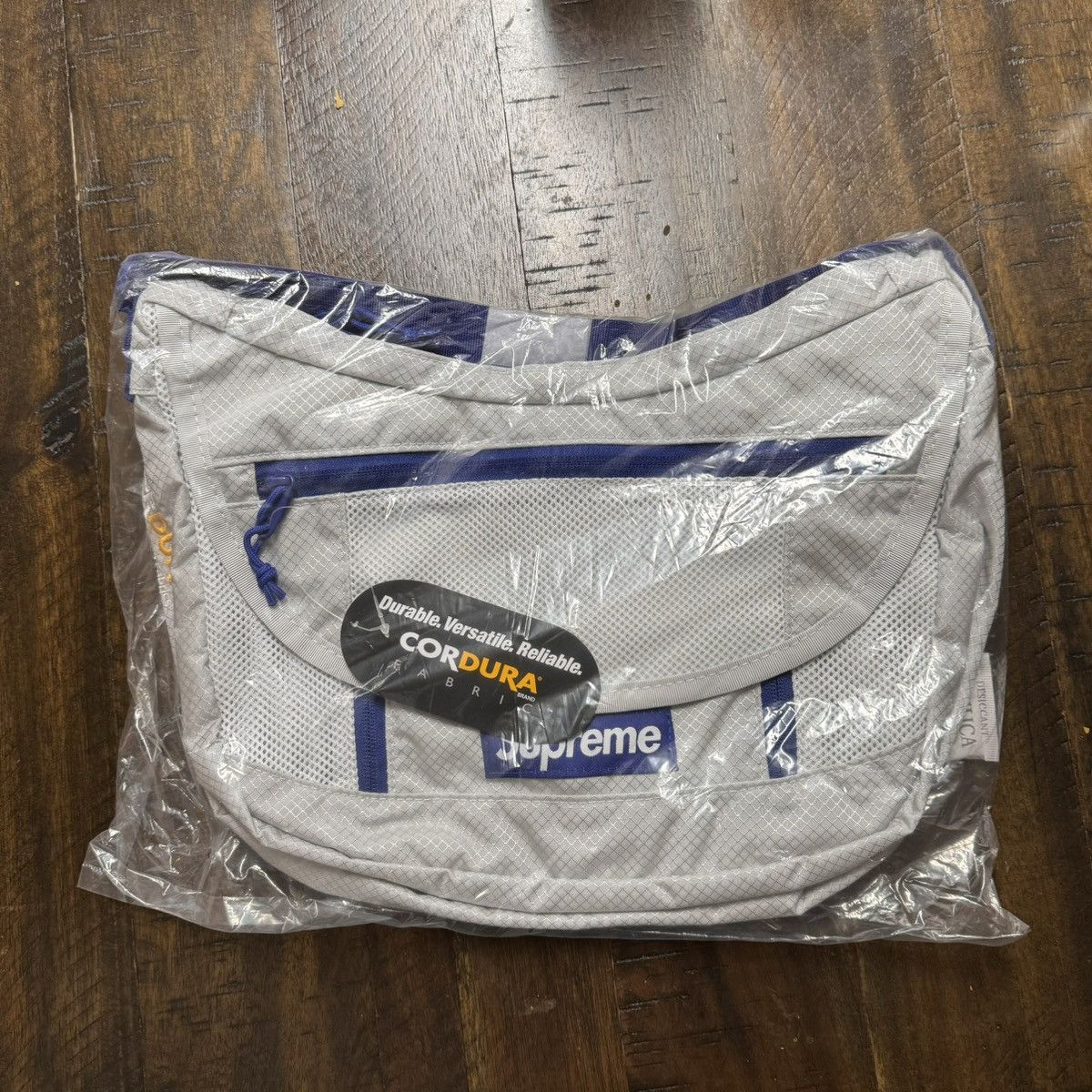 Supreme Supreme SS22 messenger bag silver | Grailed