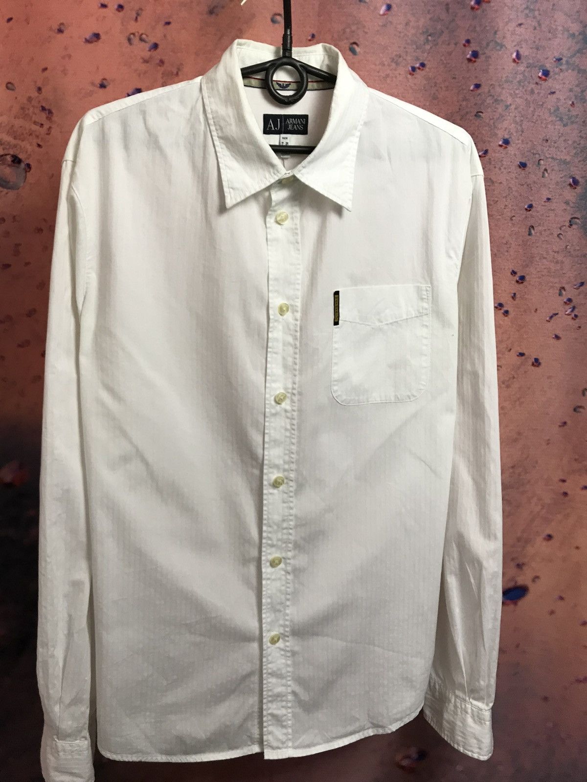 Armani Armani luxury streetwear shirt Size US L / EU 52-54 / 3 - 2 Thumbnail