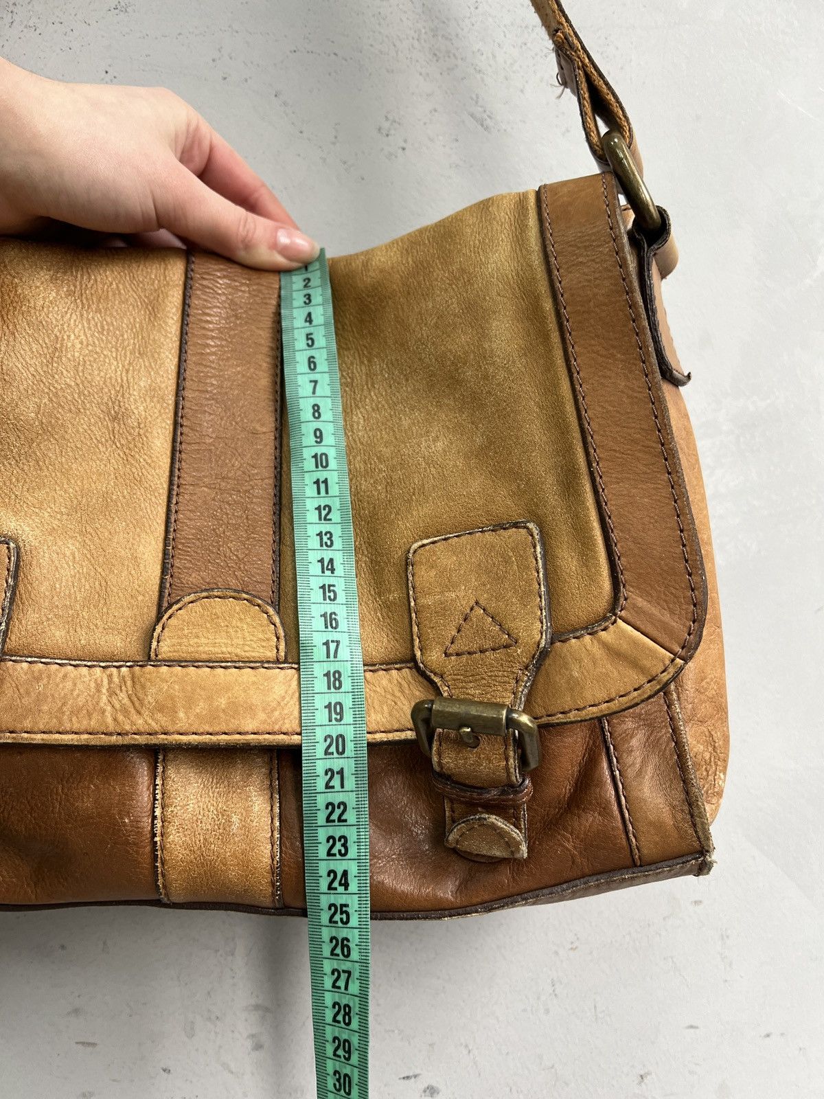 Fossil Kmrii style leather avant garde shoulder bag y2k Size ONE SIZE - 15 Thumbnail