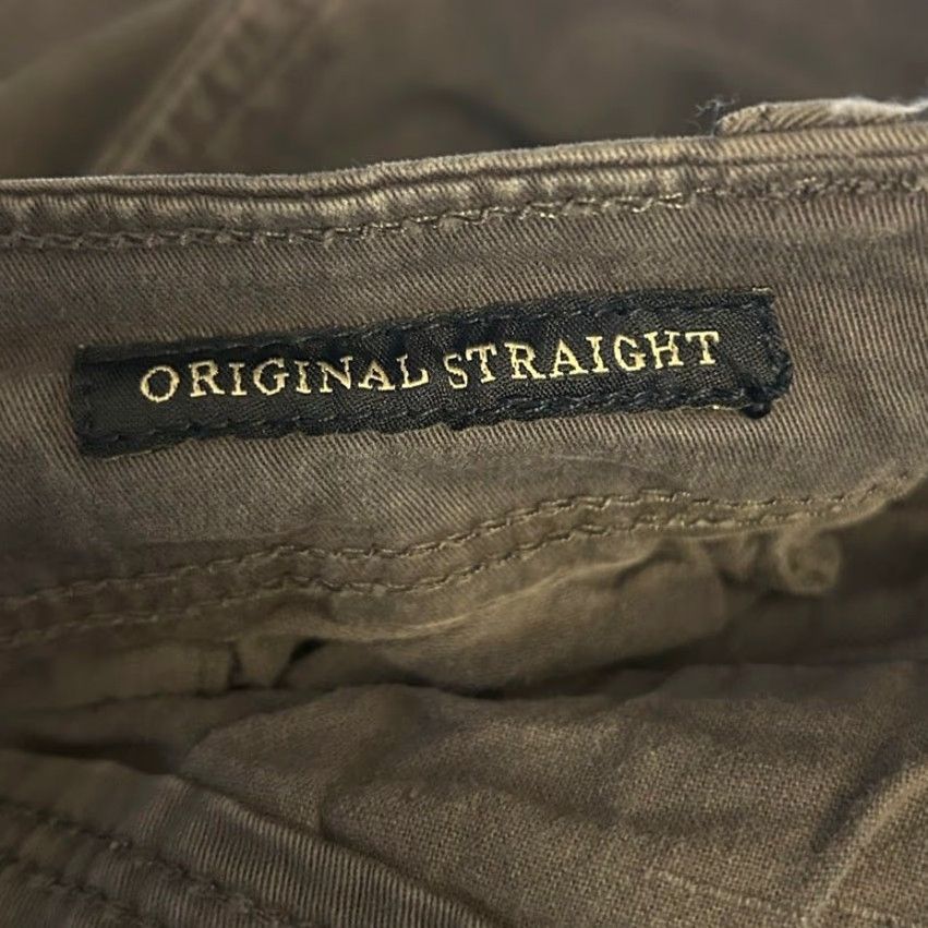 American Eagle Outfitters American Eagle Outfitters Mens Jeans Gray Denim Original Straight 33x32 Size US 33 - 5 Thumbnail