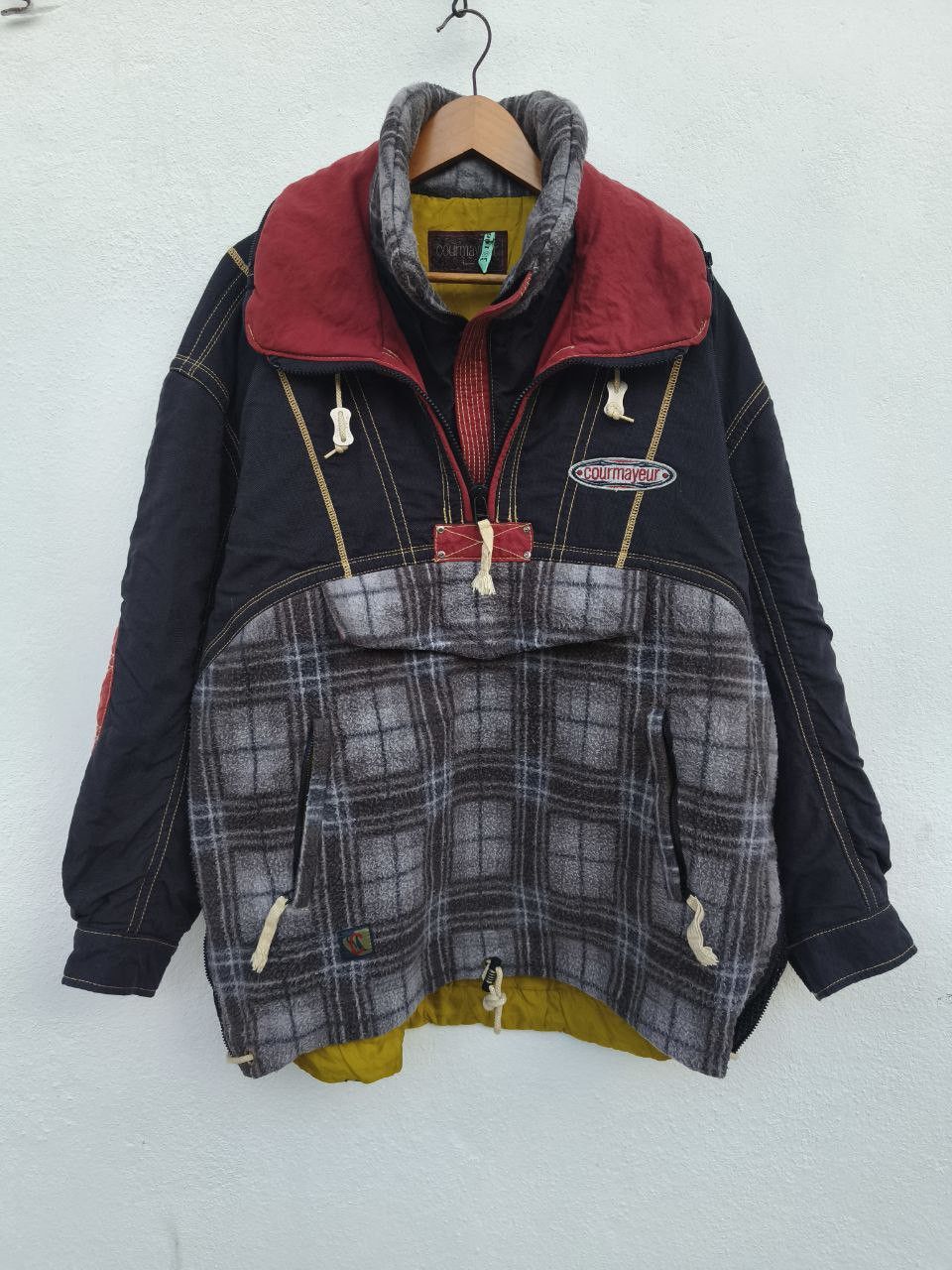 Japanese Brand Courmayeur jacket anorak bombers jacket Size US L / EU 52-54 / 3 - 1 Thumbnail