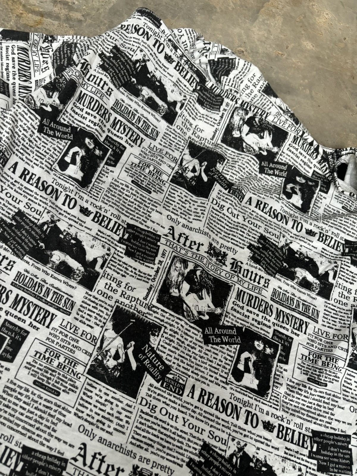 Hysteric Glamour Y2k Double Layer Defectibe Struct Ifsixwasnine Punk Style Size US L / EU 52-54 / 3 - 3 Thumbnail