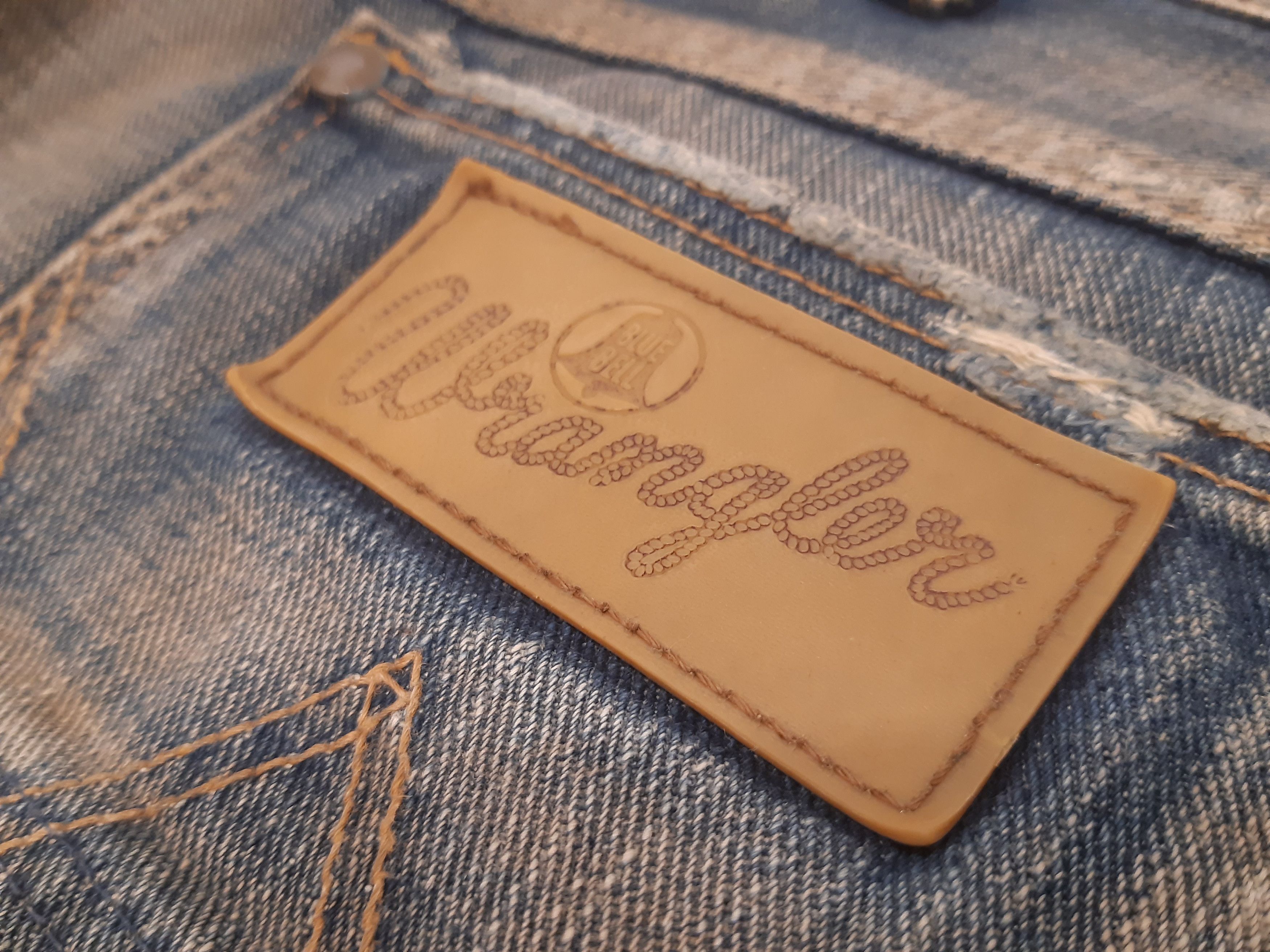 Japanese Brand Bootcut Flare Jeans Wrangler Vintage Size US 35 - 18 Thumbnail