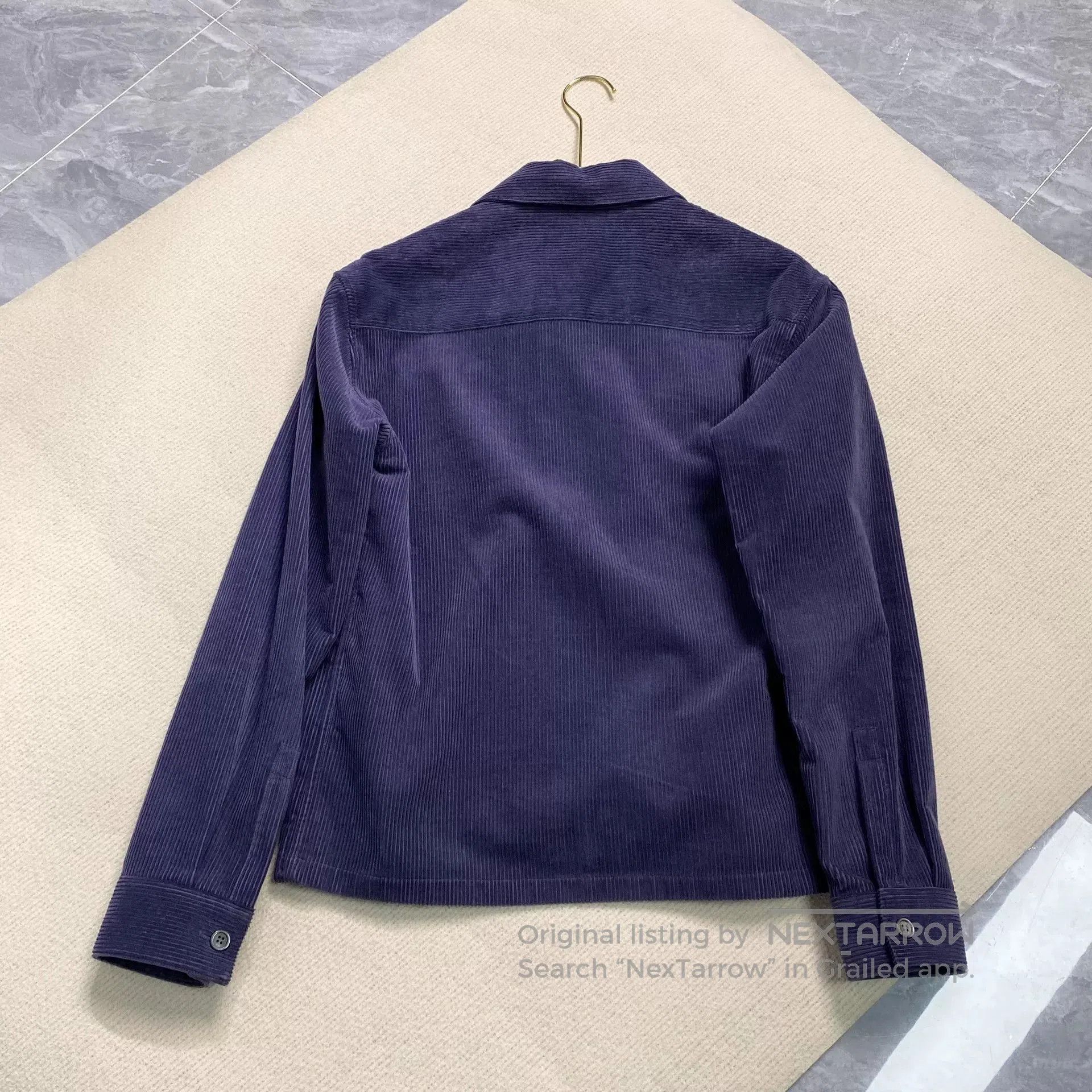 Dior Dior Purple Corduroy Zip Jacket. Size US L / EU 52-54 / 3 - 2 Thumbnail