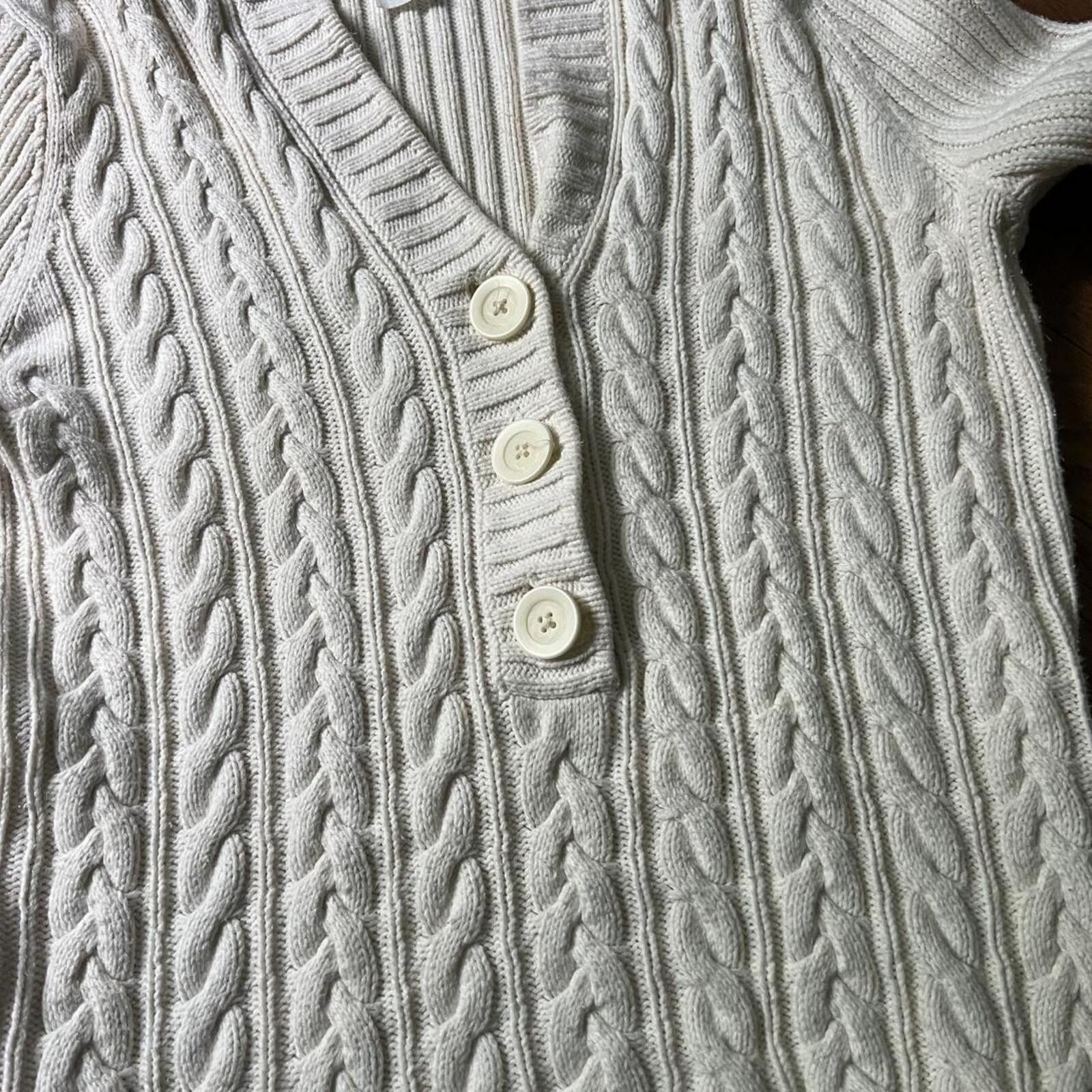Other Jones New York Sport cable knit sweater Size S / US 4 / IT 40 - 6 Thumbnail