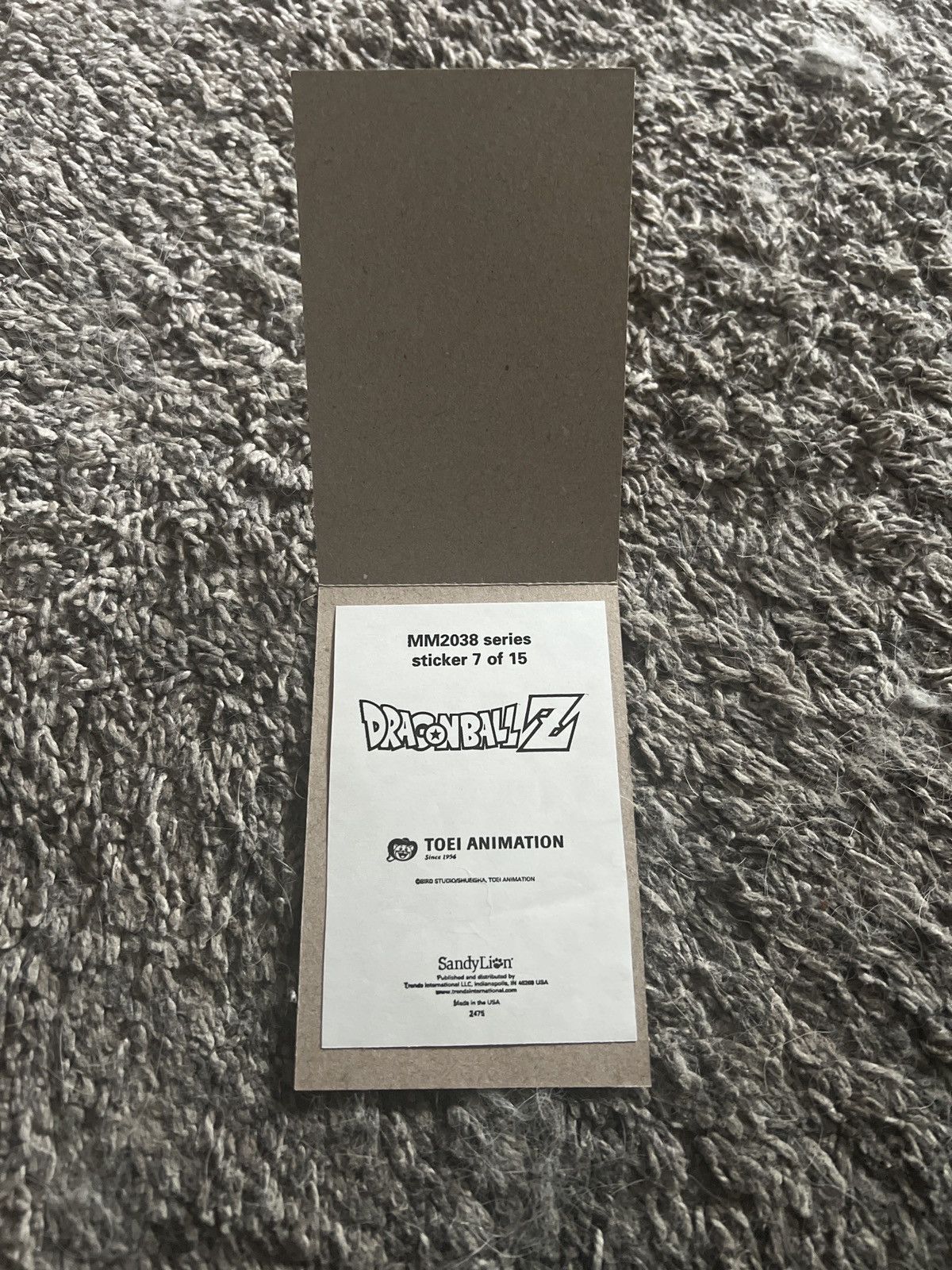 Hypebeast × Vintage Toei Animation Dragonball Z Sticker Size ONE SIZE - 2 Thumbnail