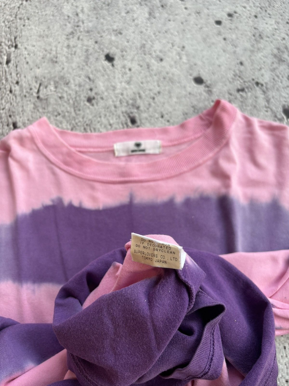 Hysteric Glamour Super lovers Tie dye Tshirt Size US M / EU 48-50 / 2 - 9 Thumbnail