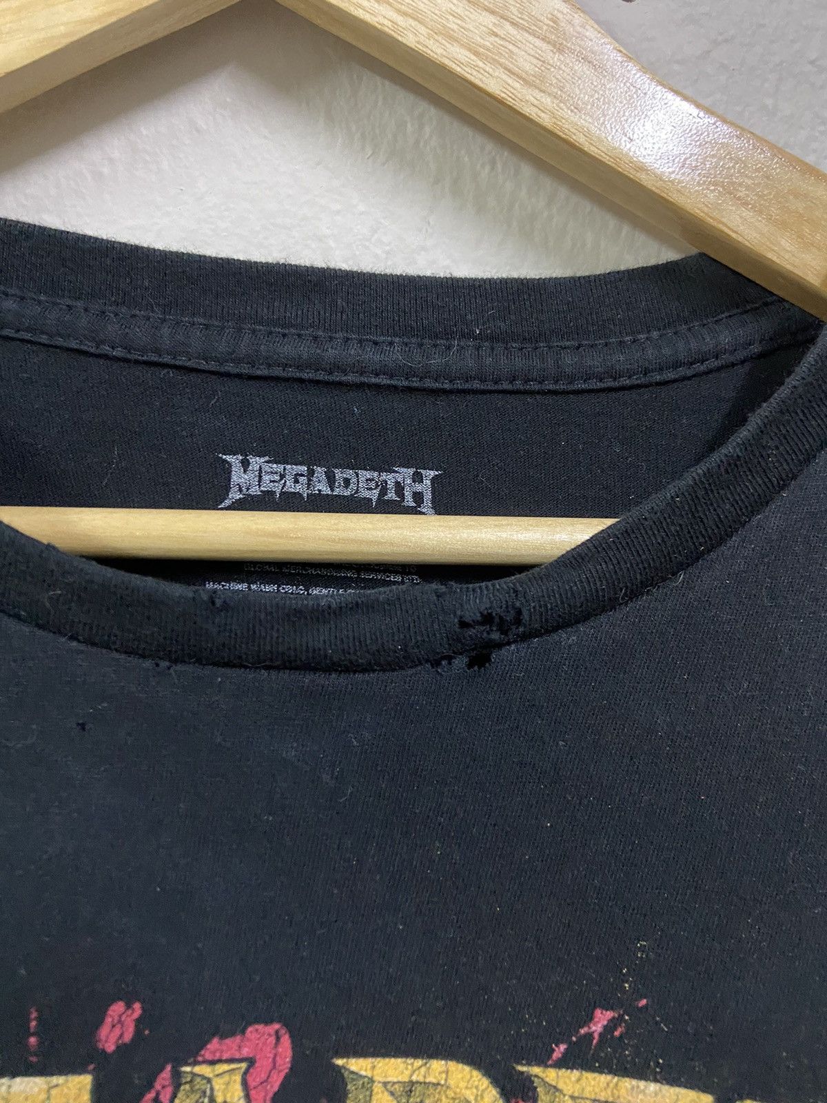 Band Tees × Megadeth × Vintage Vintage MEGADETH T-Shirt Size US XXL / EU 58 / 5 - 4 Thumbnail
