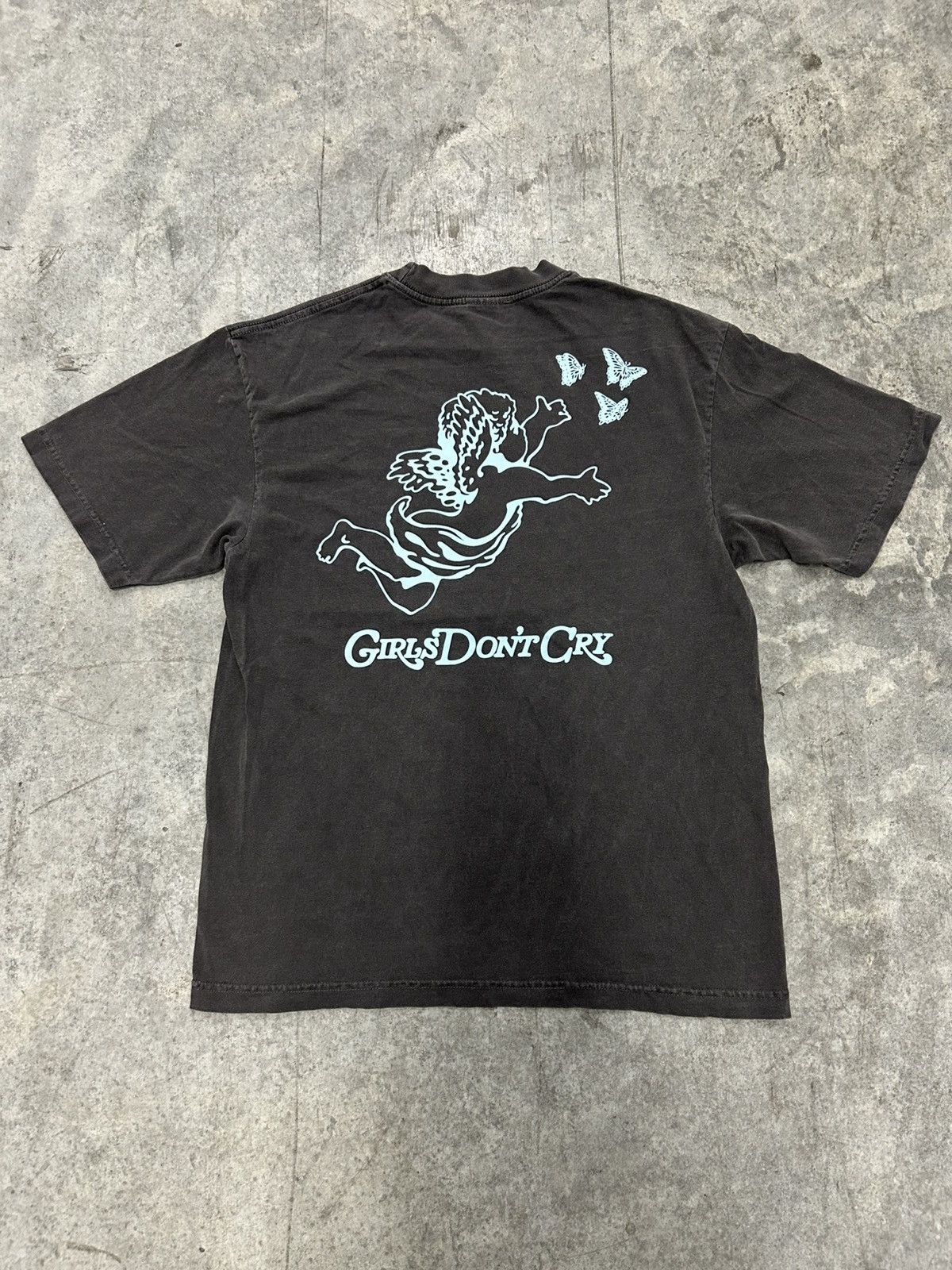 Girls Don't Cry × Needles Needles x Girls Dont Cry 7 Cut Tee Black