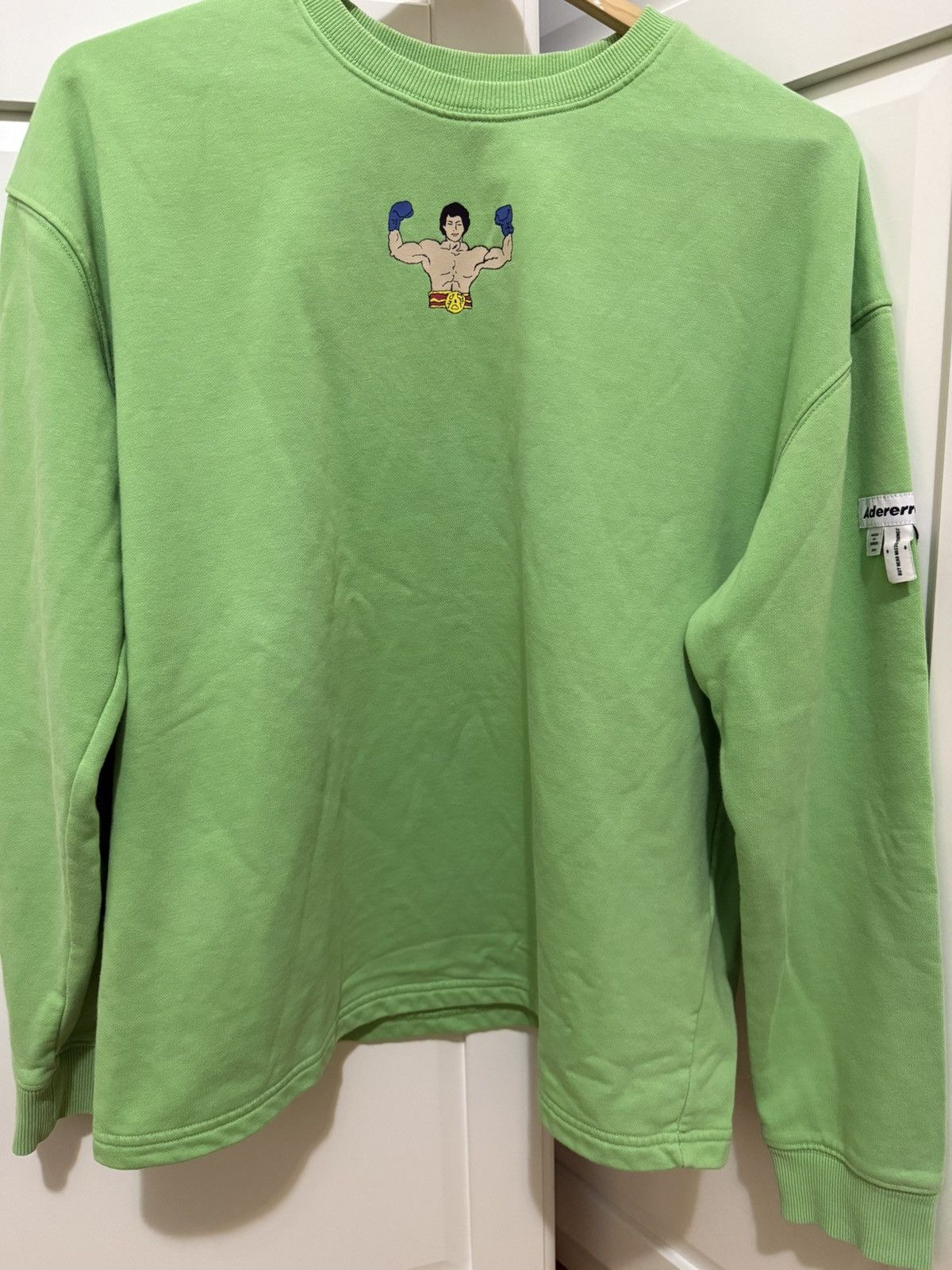 Ader Error Ader Error Green Scene Sweatshirt Size US S / EU 44-46 / 1 - 1 Thumbnail