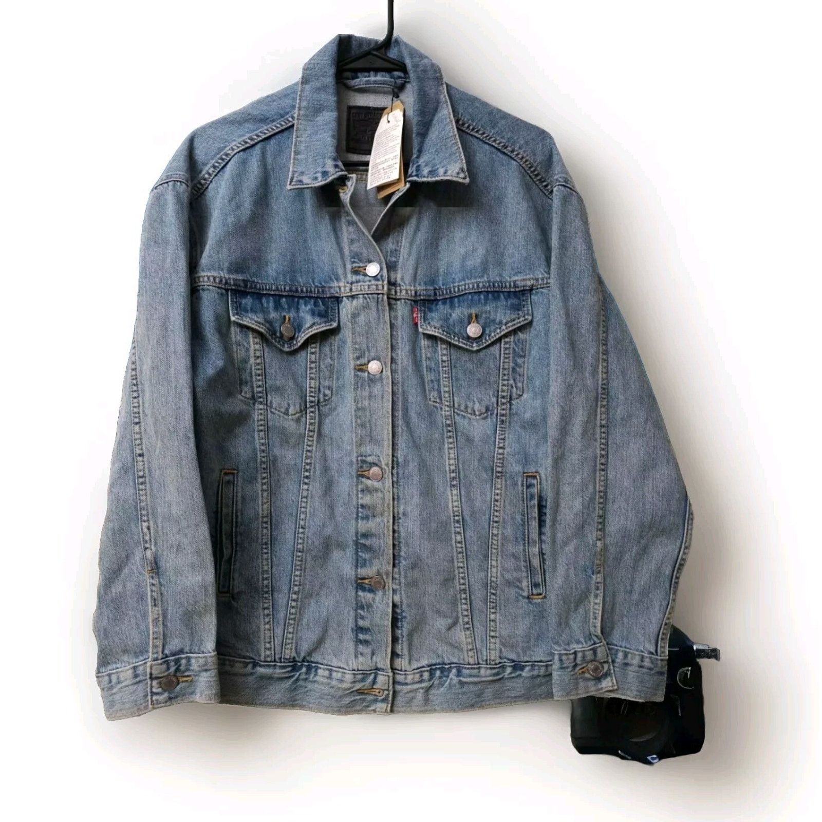 Levi's Levi Strauss Signature Men's 90s Baggy Trucker Denim Size M Size US M / EU 48-50 / 2 - 2 Thumbnail